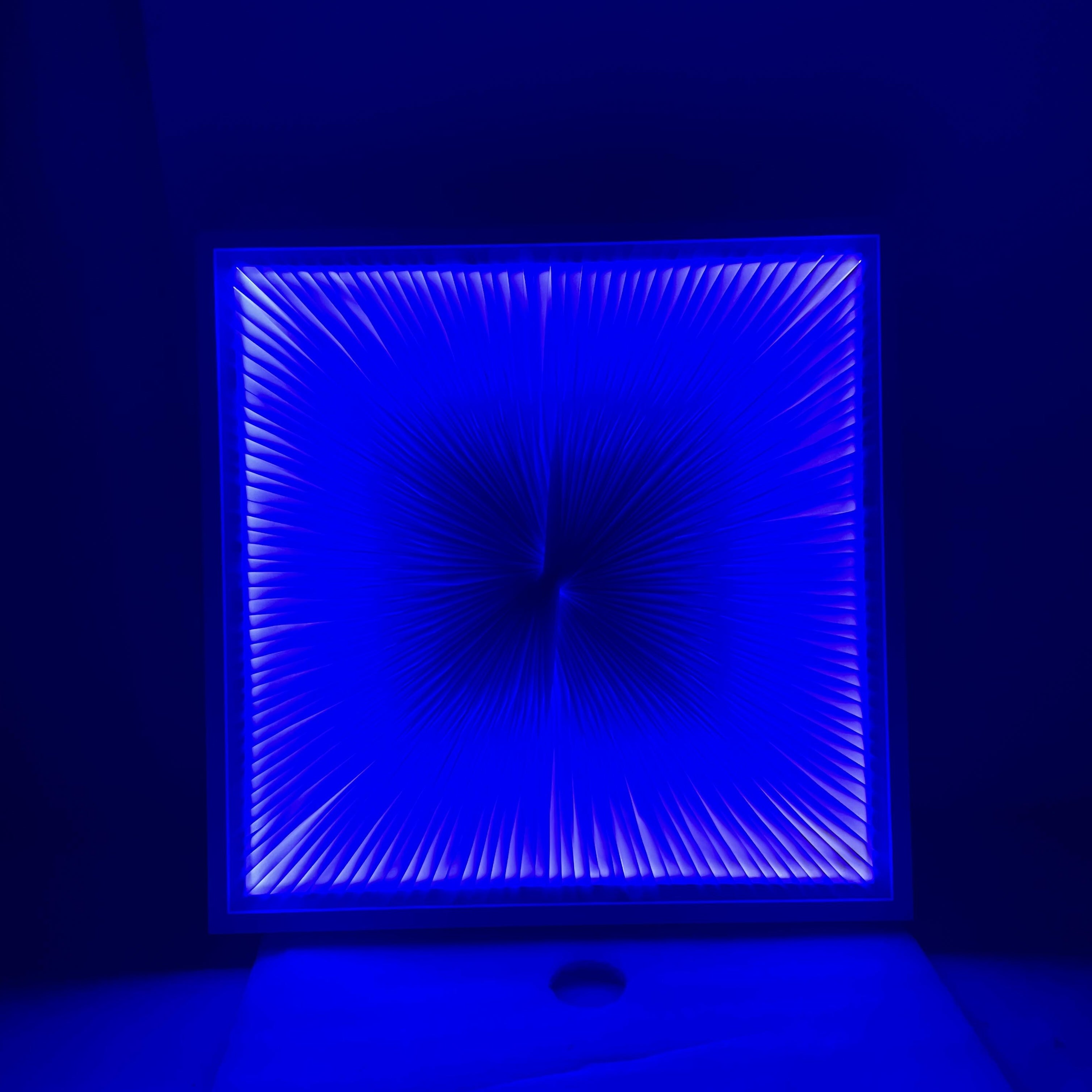 Fabric Fusion | Cobalt Field Wall Art Interior Moderna