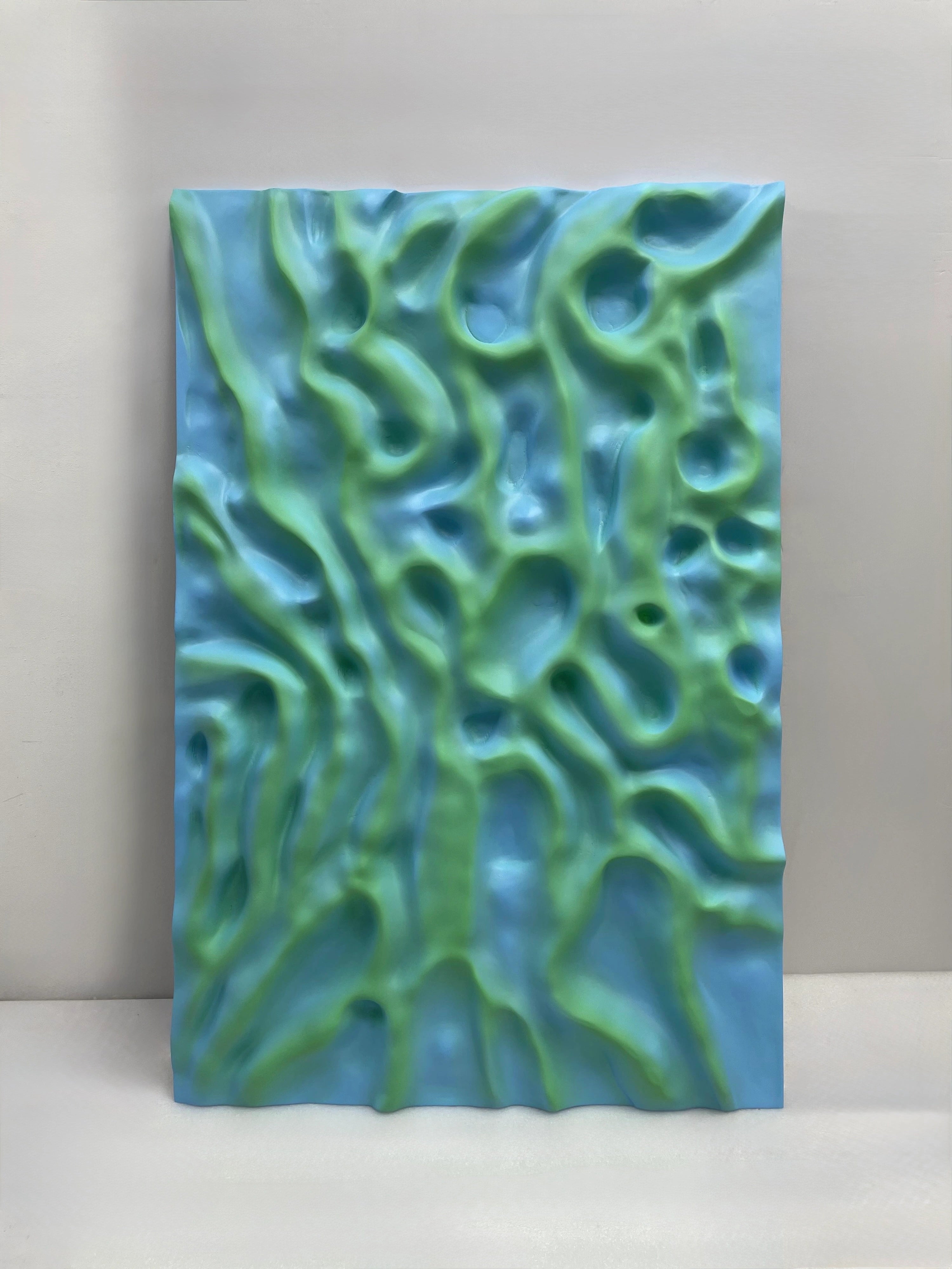 Fault Lines | Verdant Flux Wall Art Interior Moderna