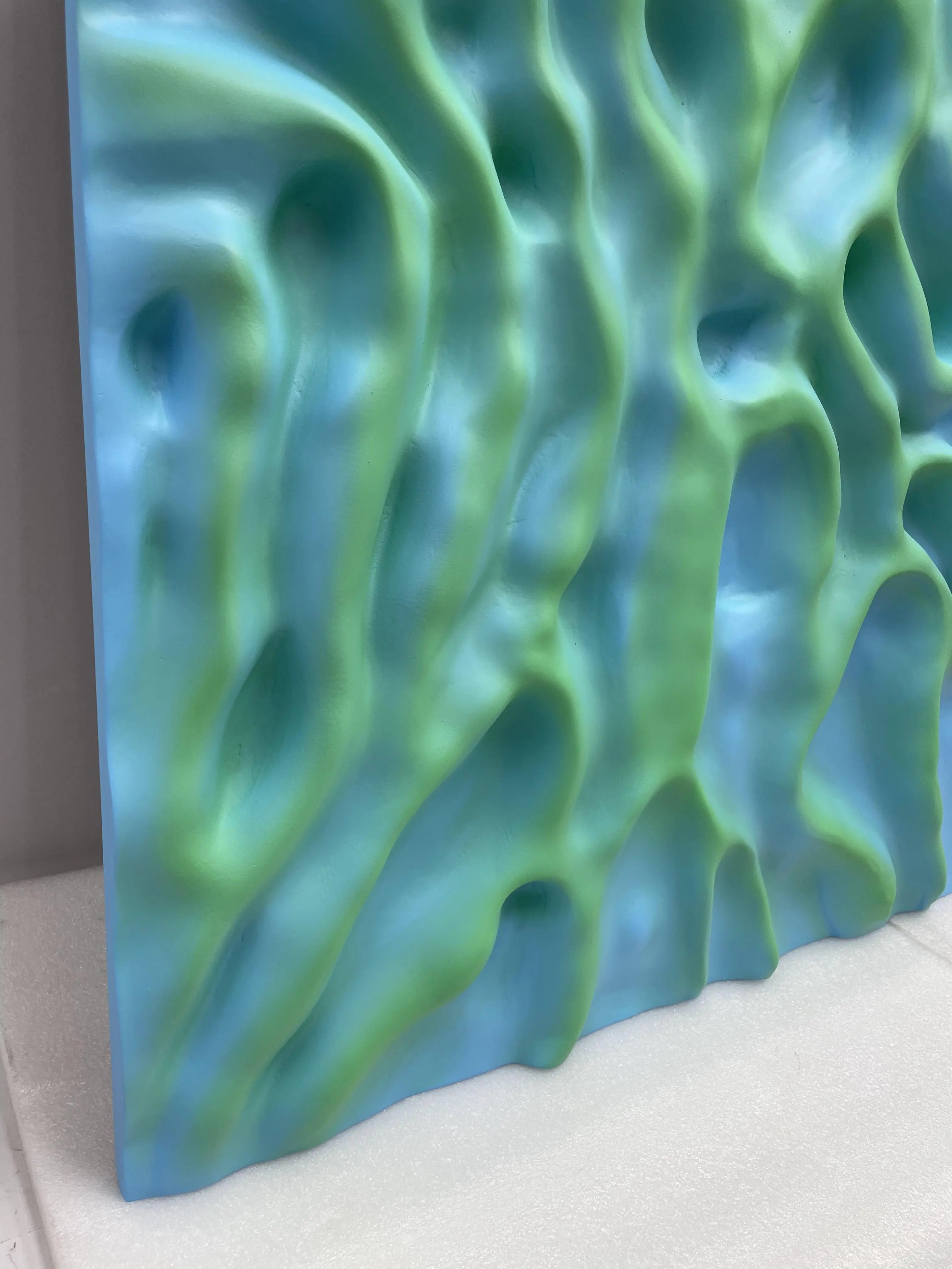 Fault Lines | Verdant Flux Wall Art Interior Moderna