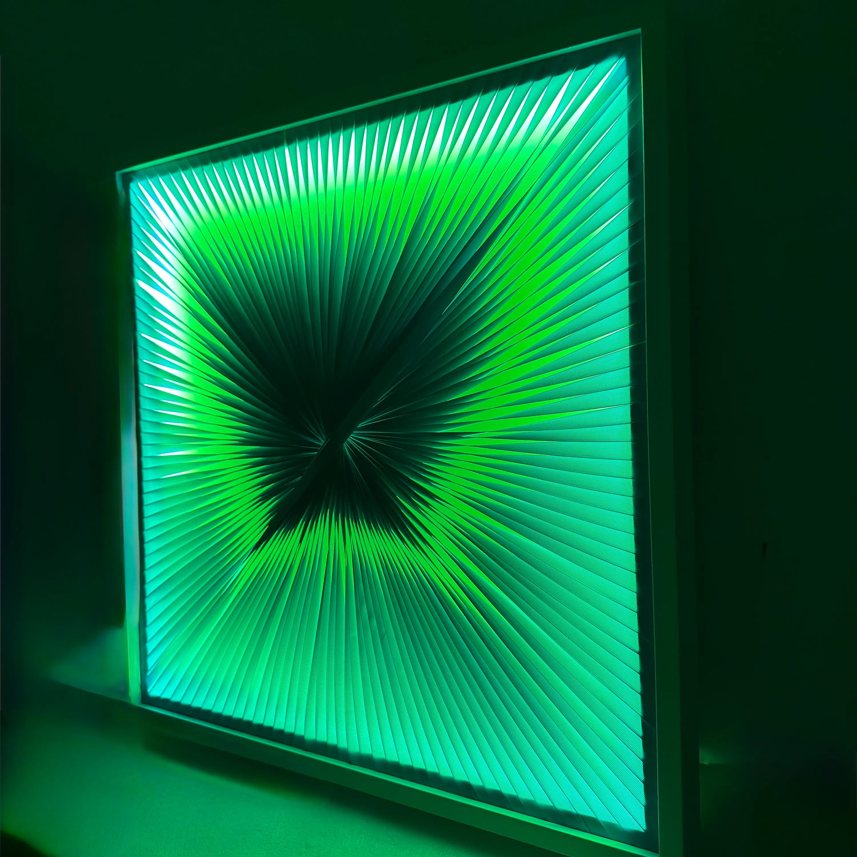 Fabric Fusion | Verdant Flux Wall Art Interior Moderna