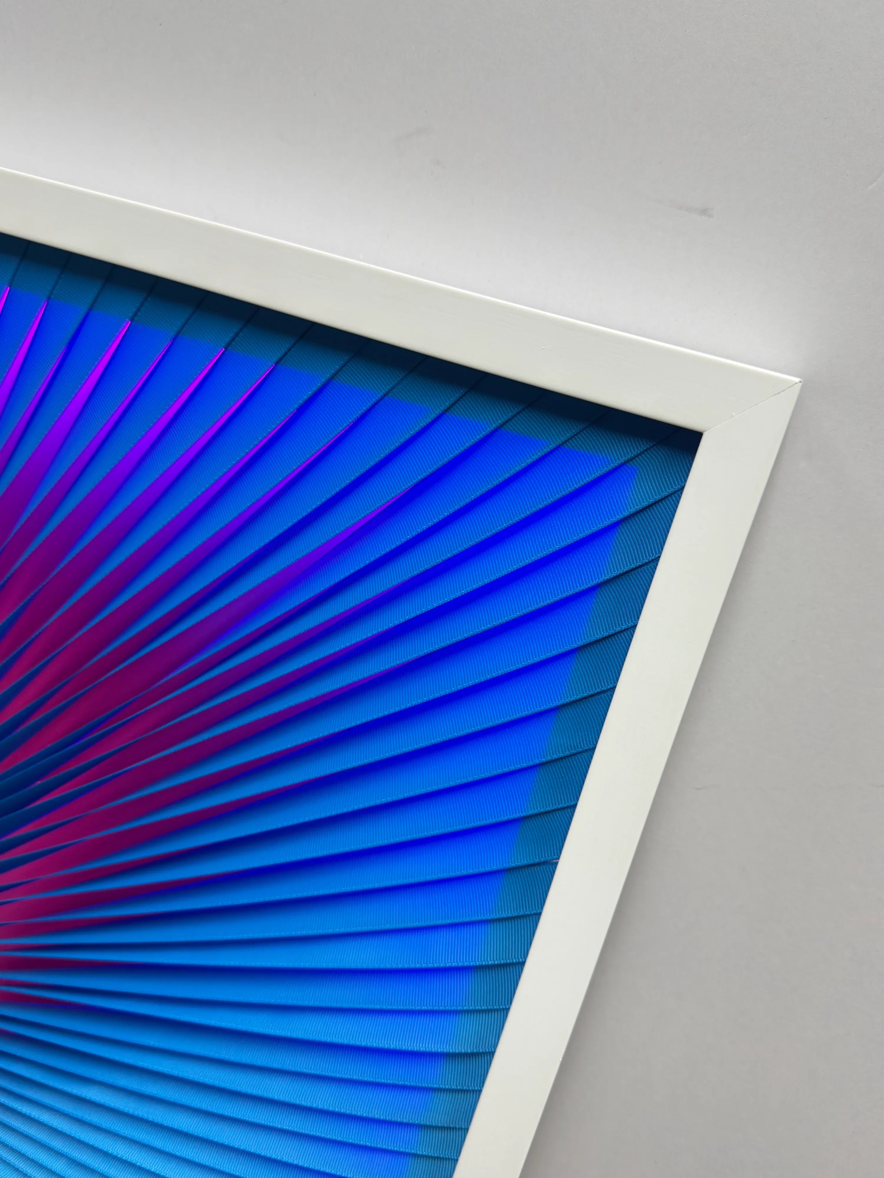 Fabric Fusion | Violet Surge Wall Art Interior Moderna