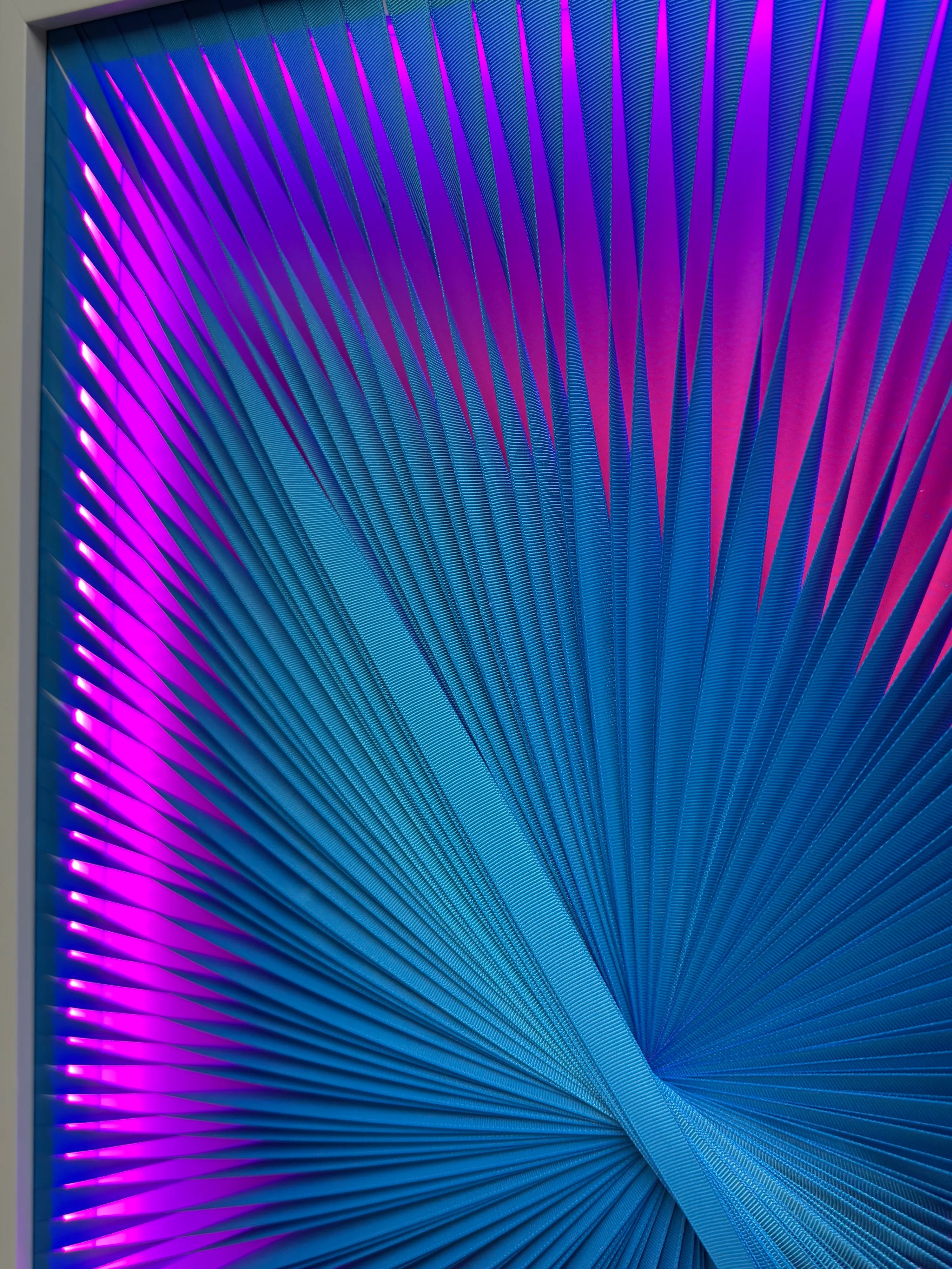 Fabric Fusion | Violet Surge Wall Art Interior Moderna