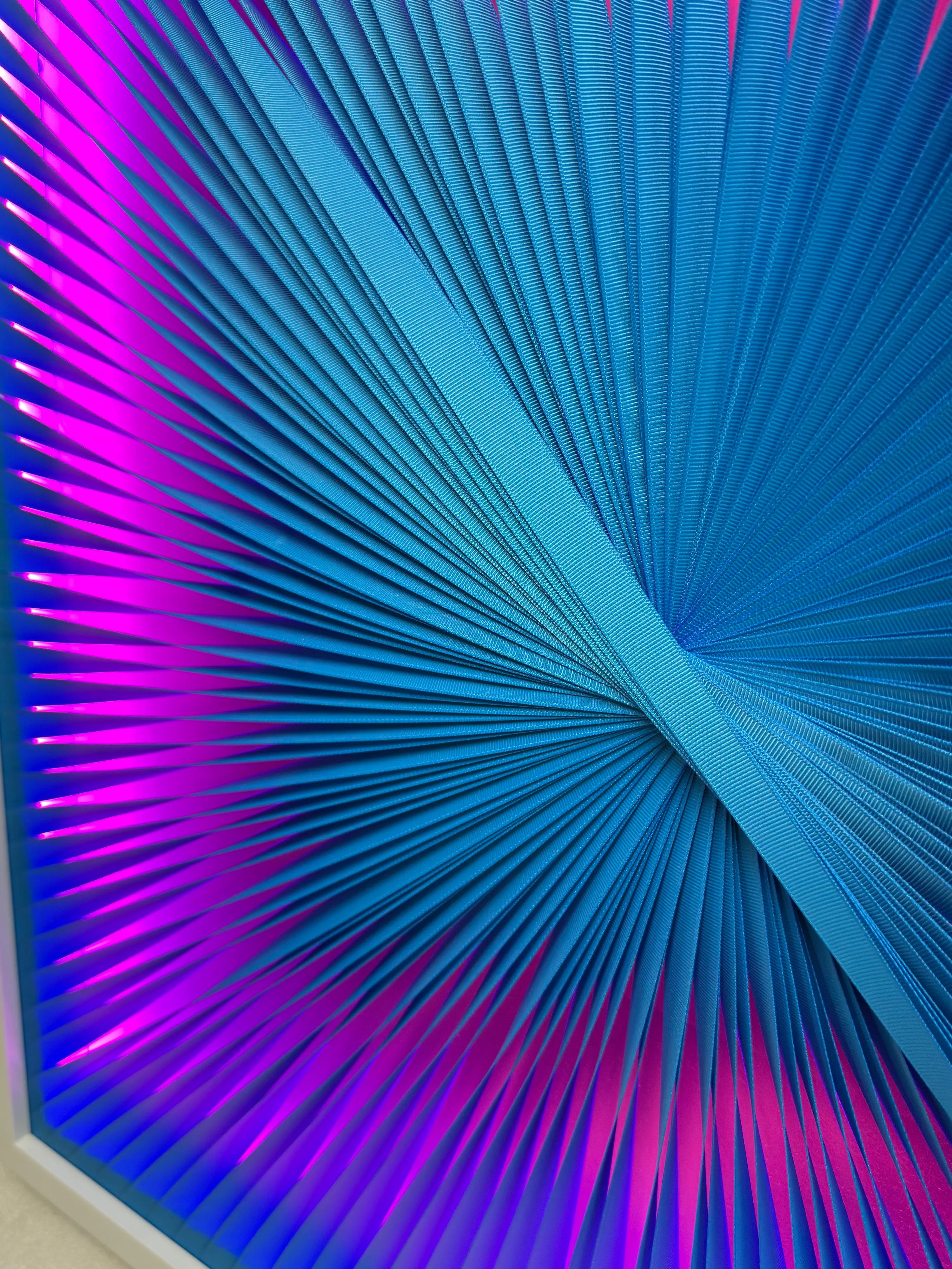 Fabric Fusion | Violet Surge Wall Art Interior Moderna