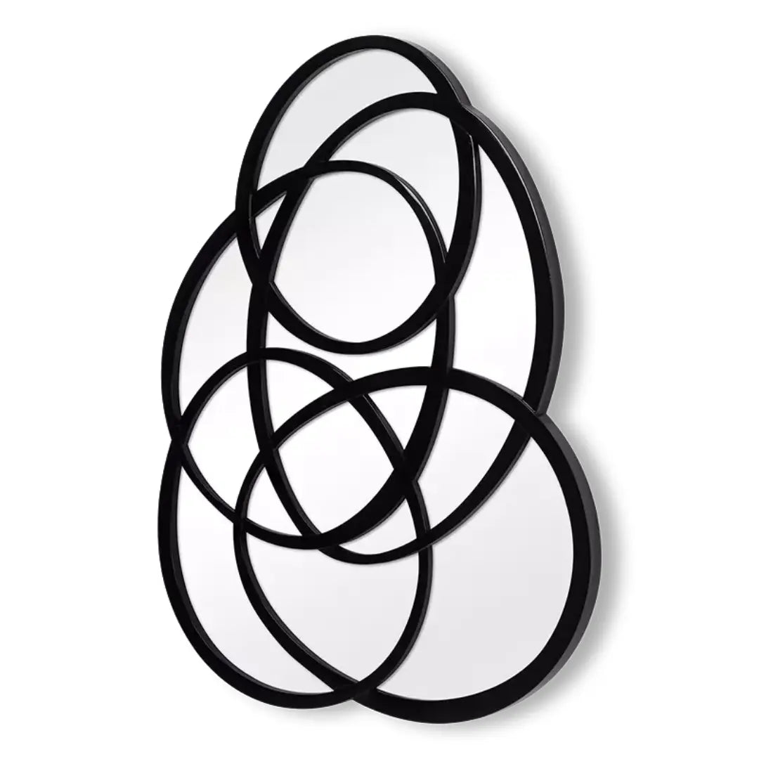 Rings of Infinity Wall Mirror Mirror Interior Moderna