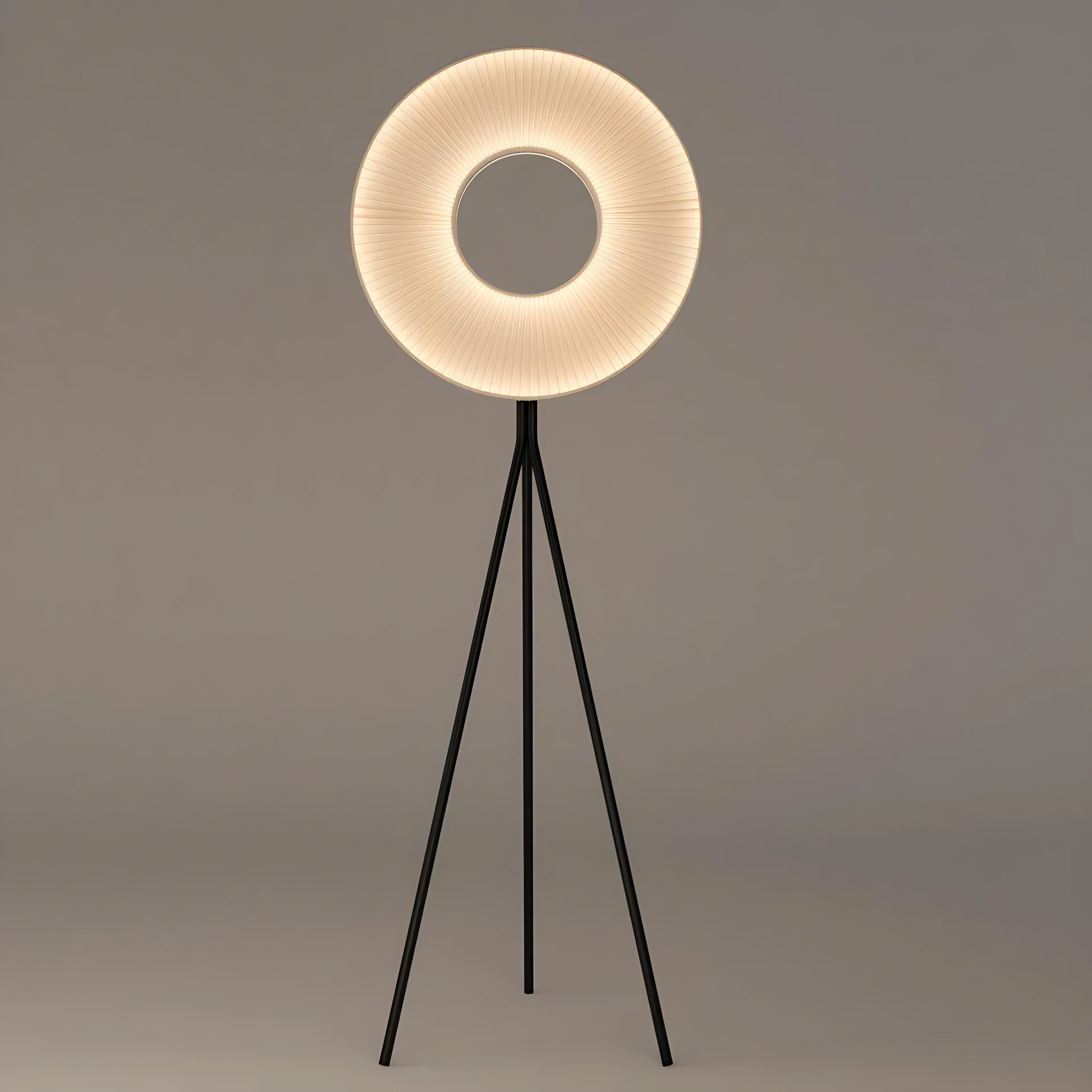 Iris Bahia Single Ring Floor Lamp Lamp Interior Moderna