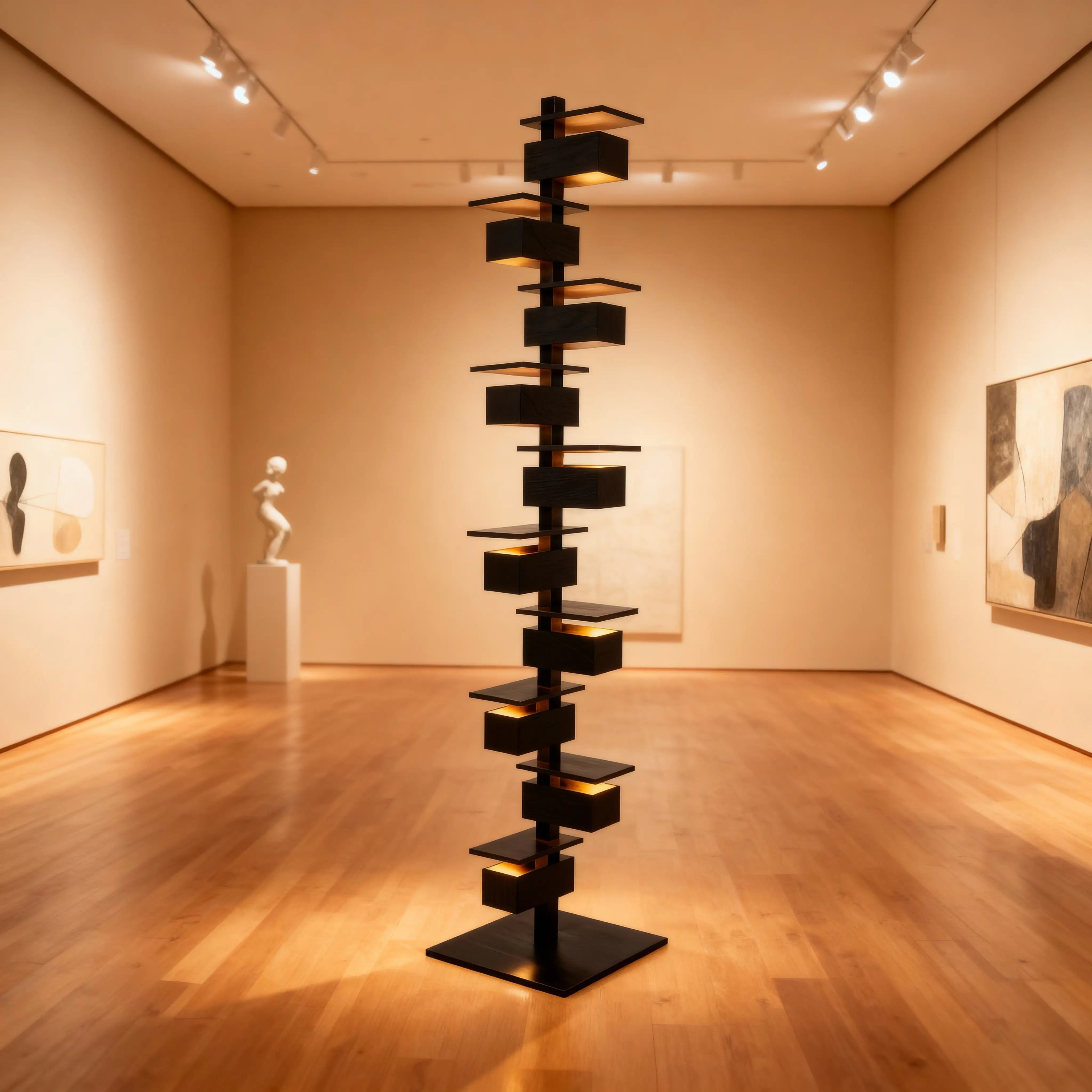 Jenga Lamp Lamp Interior Moderna