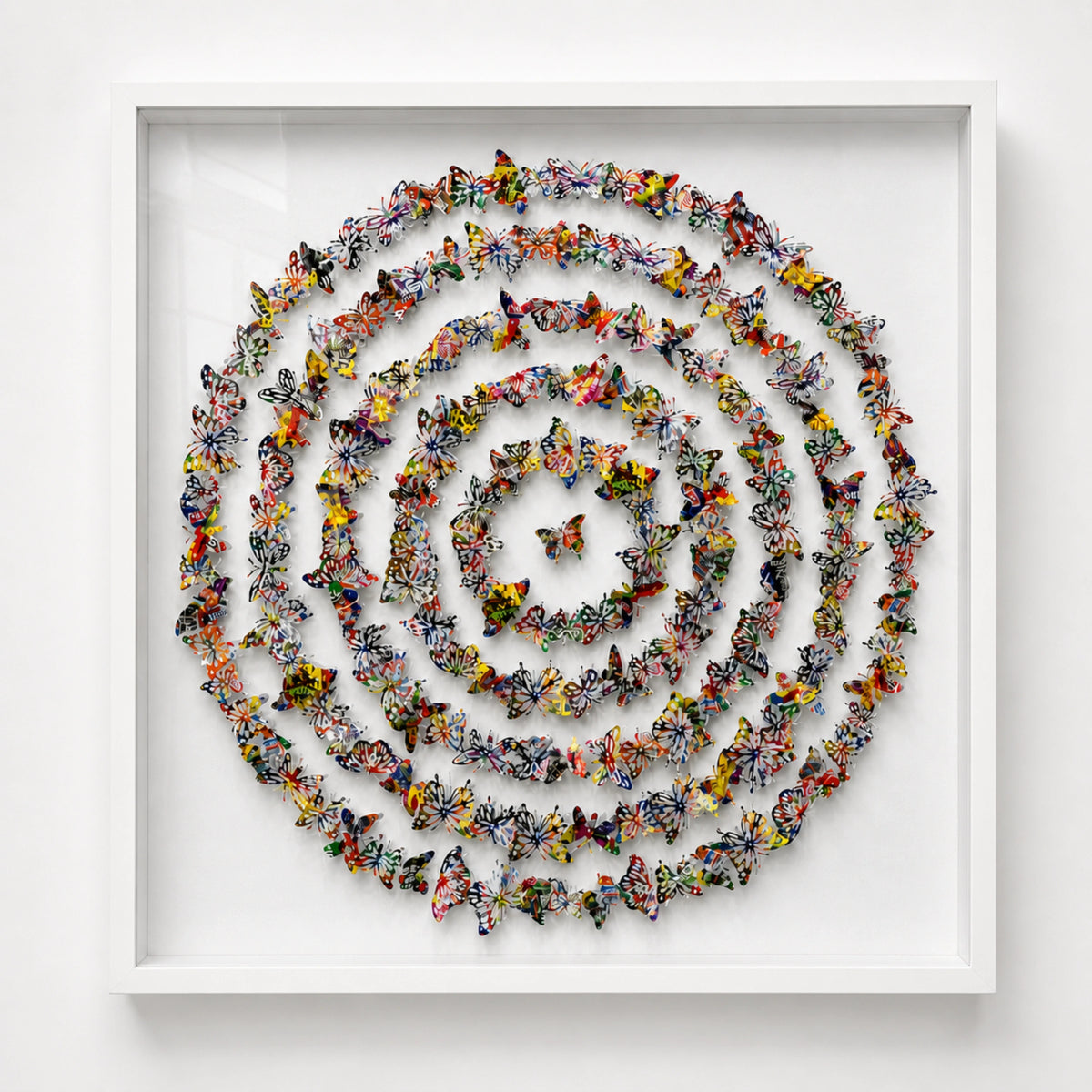 Kaleido Bloom Wall Art Interior Moderna