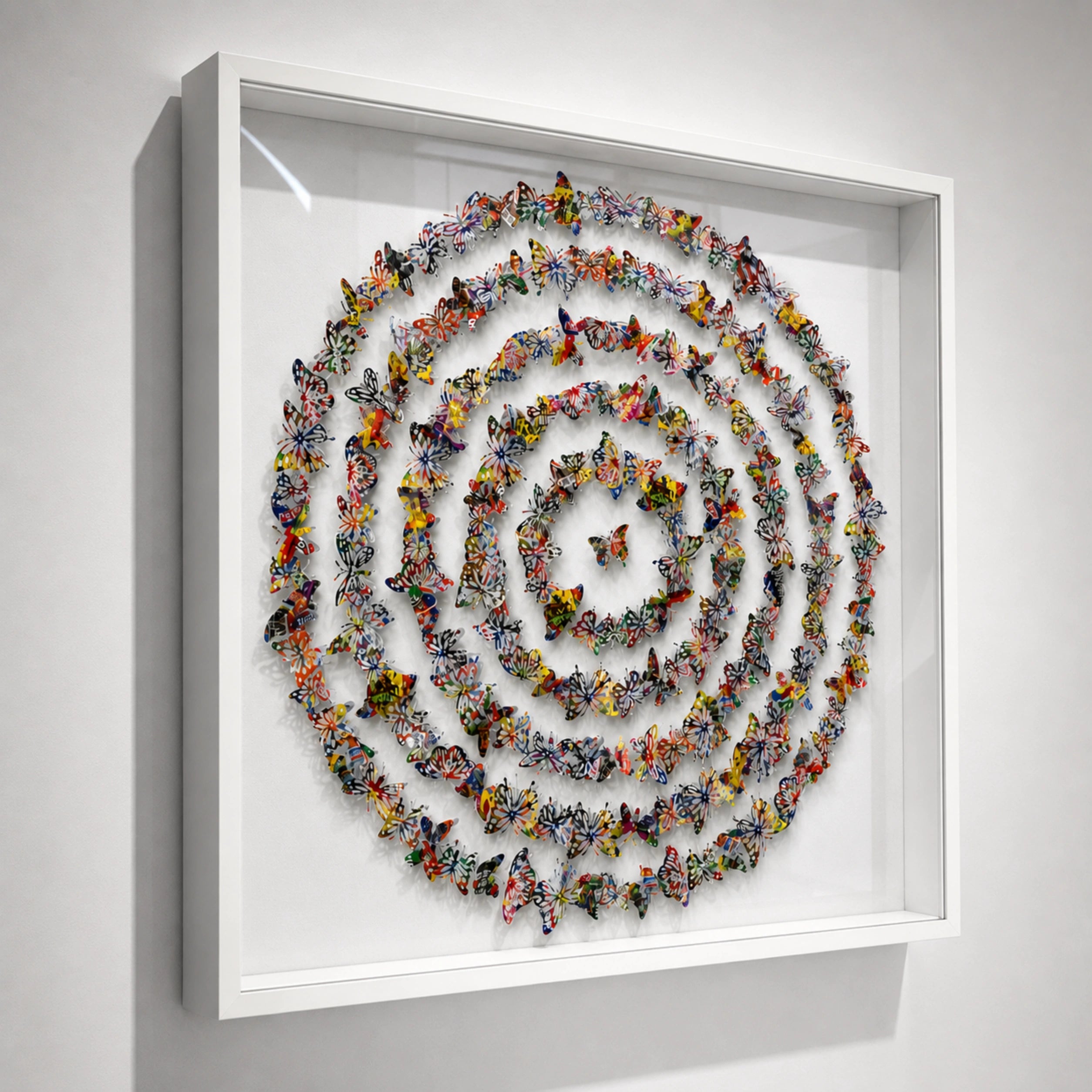 Kaleido Bloom Wall Art Interior Moderna