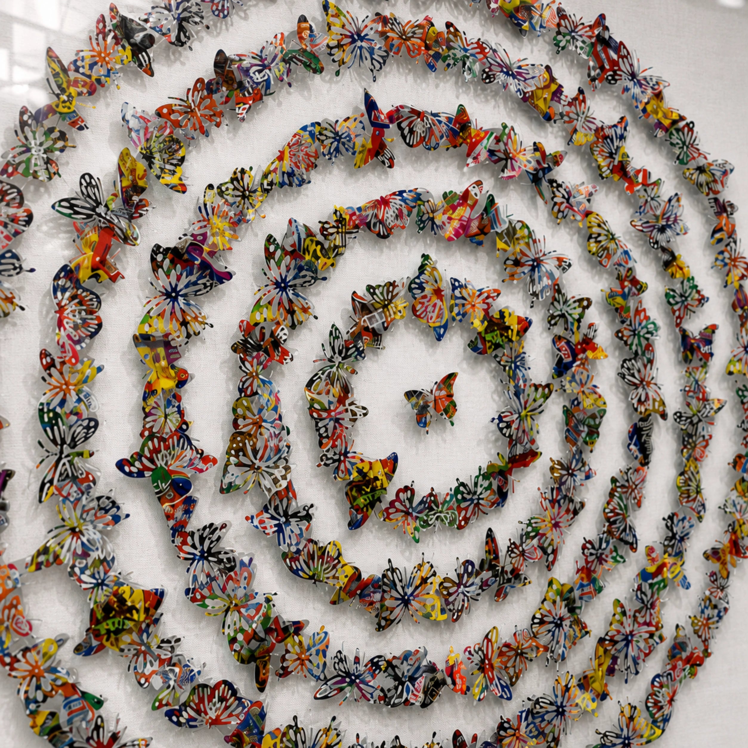 Kaleido Bloom Wall Art Interior Moderna