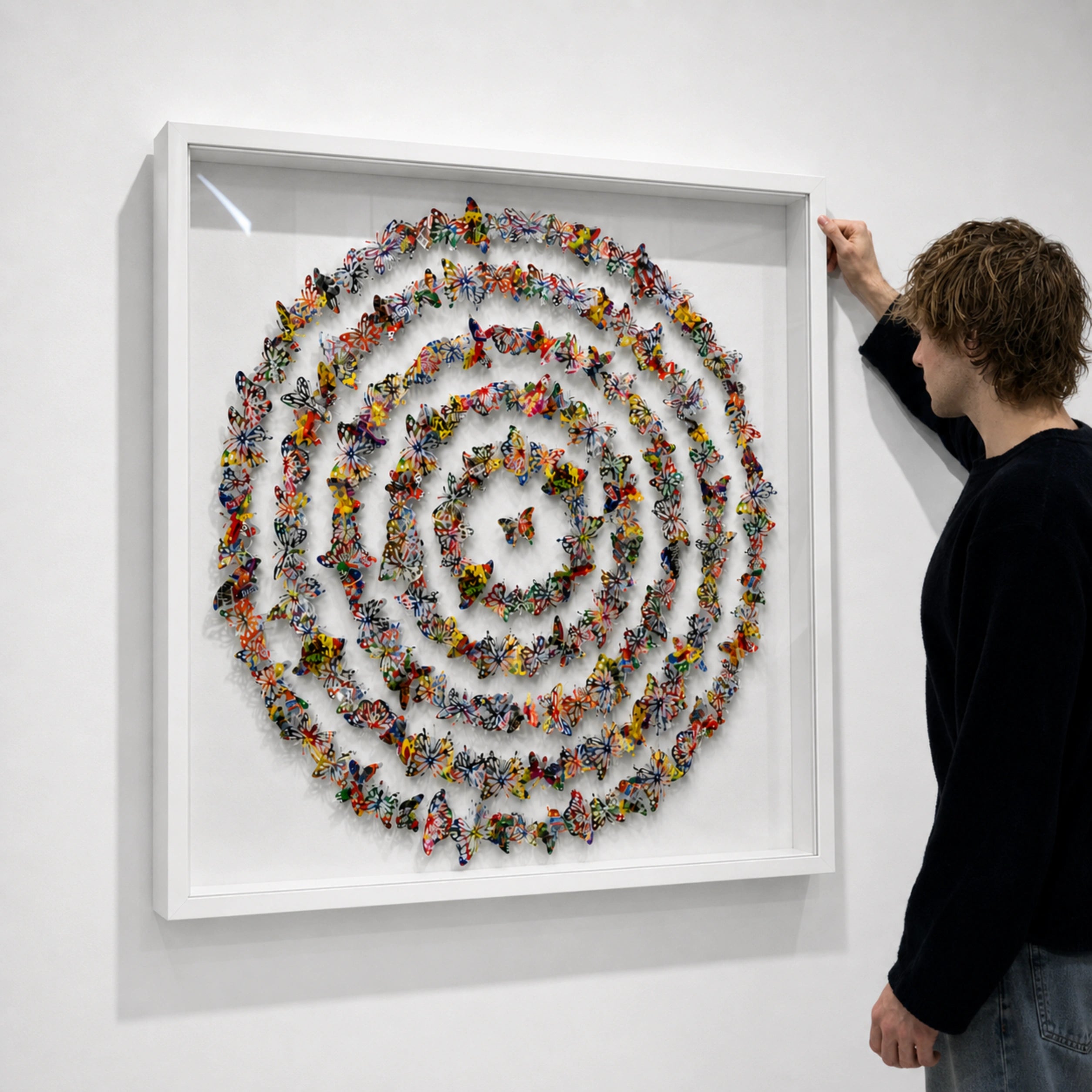 Kaleido Bloom Wall Art Interior Moderna