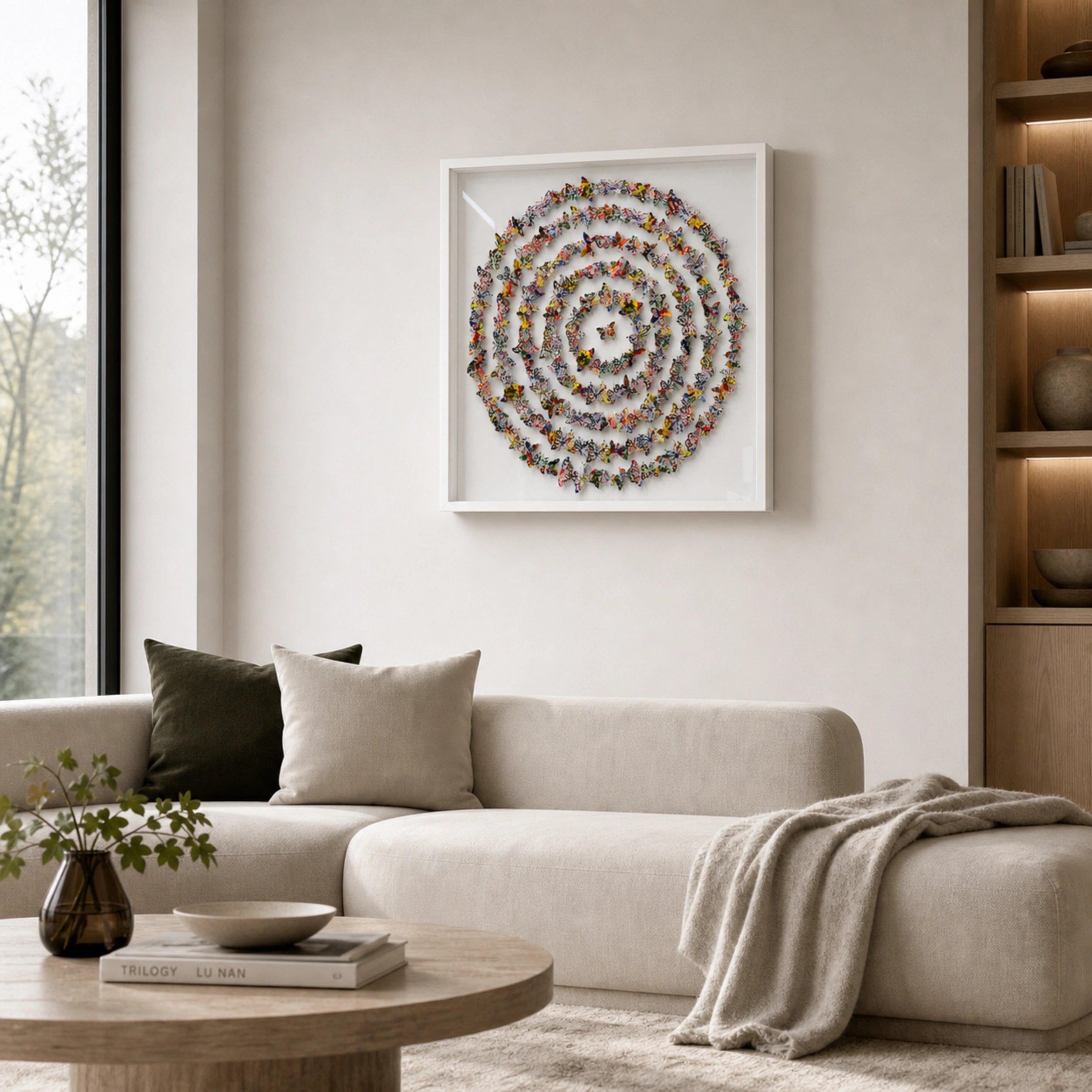 Kaleido Bloom Wall Art Interior Moderna