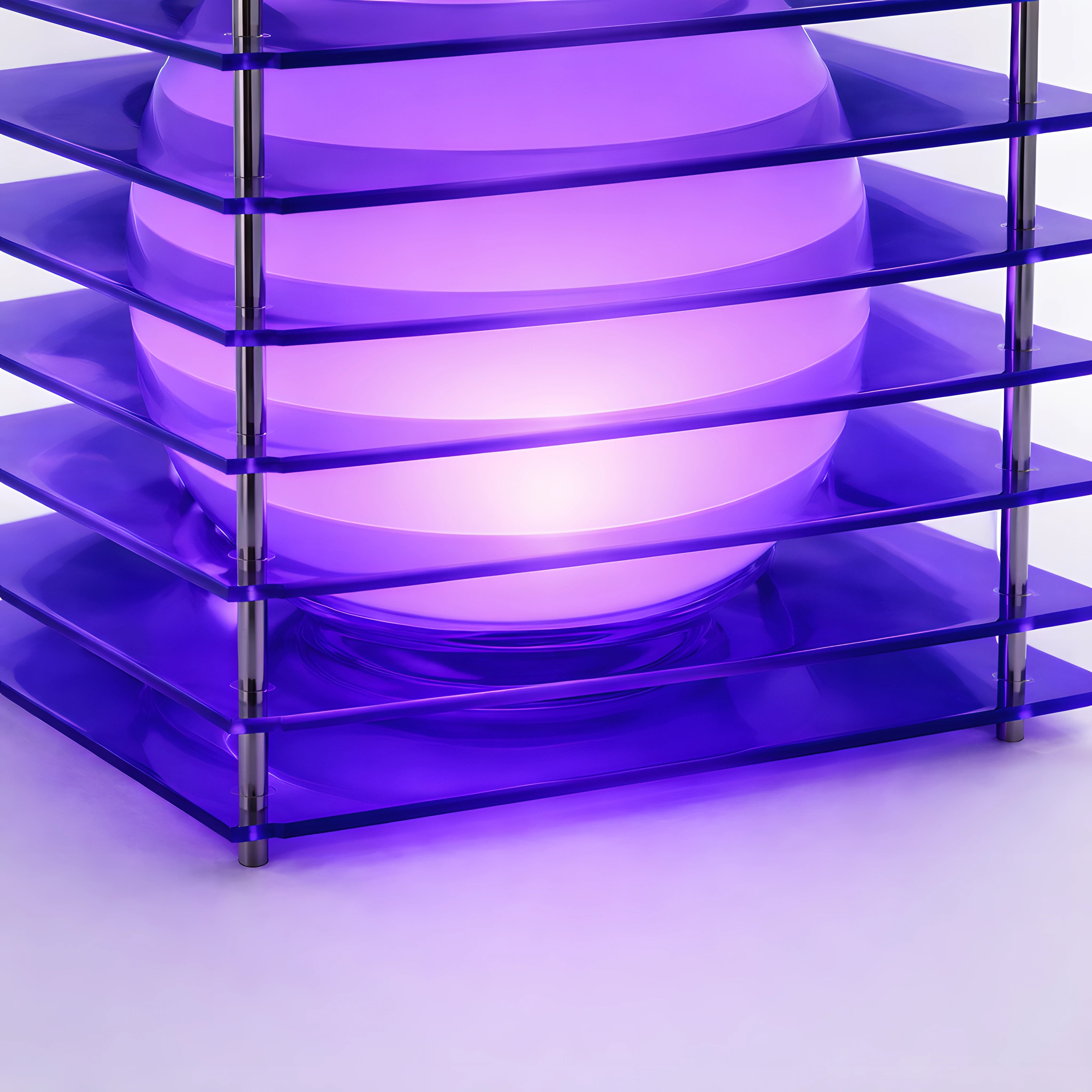Luminex Cube Lamp Interior Moderna