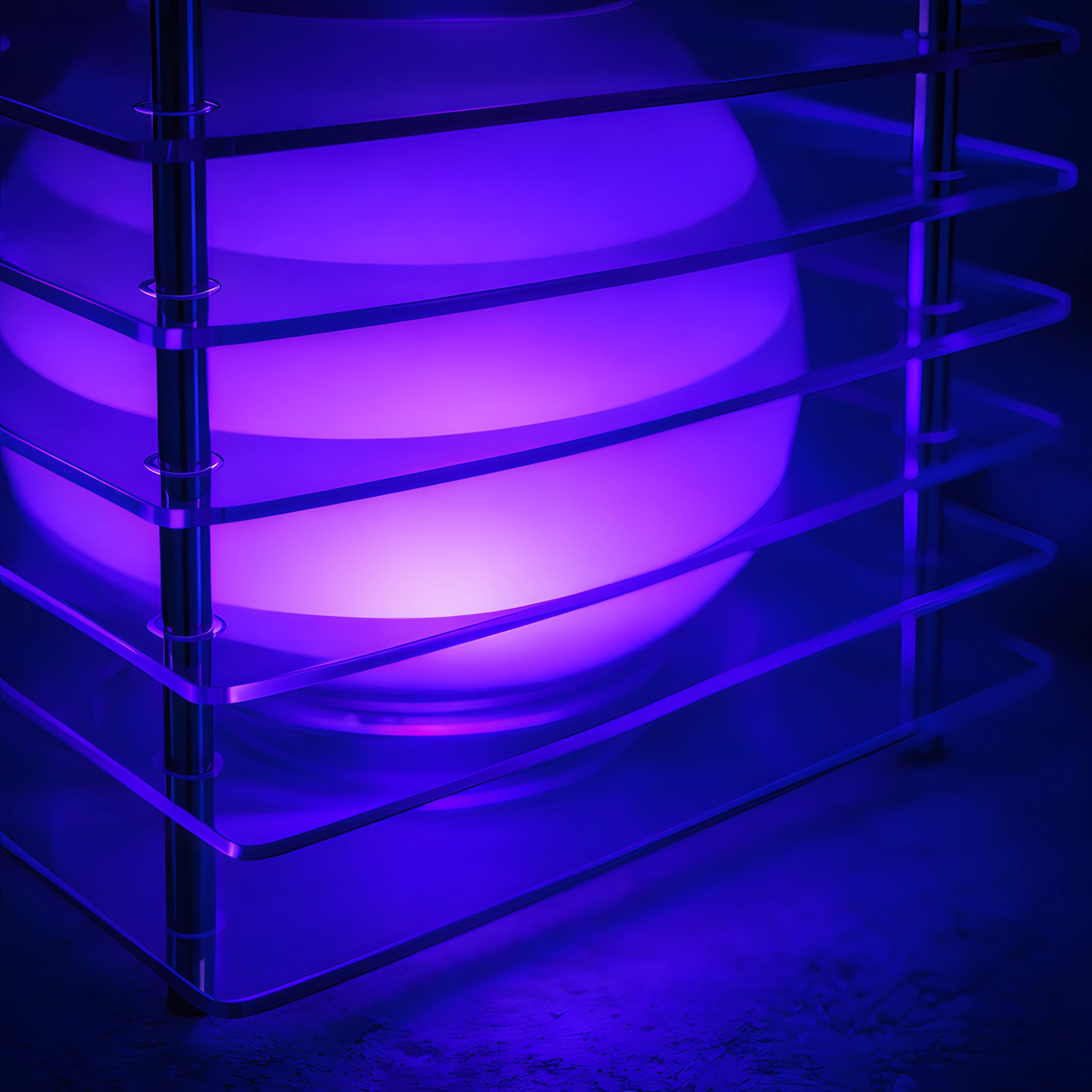 Luminex Cube Lamp Interior Moderna