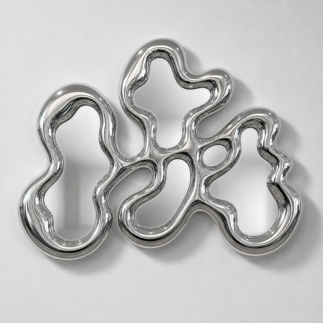 Isadora Mirror | Chrome Mirror Interior Moderna