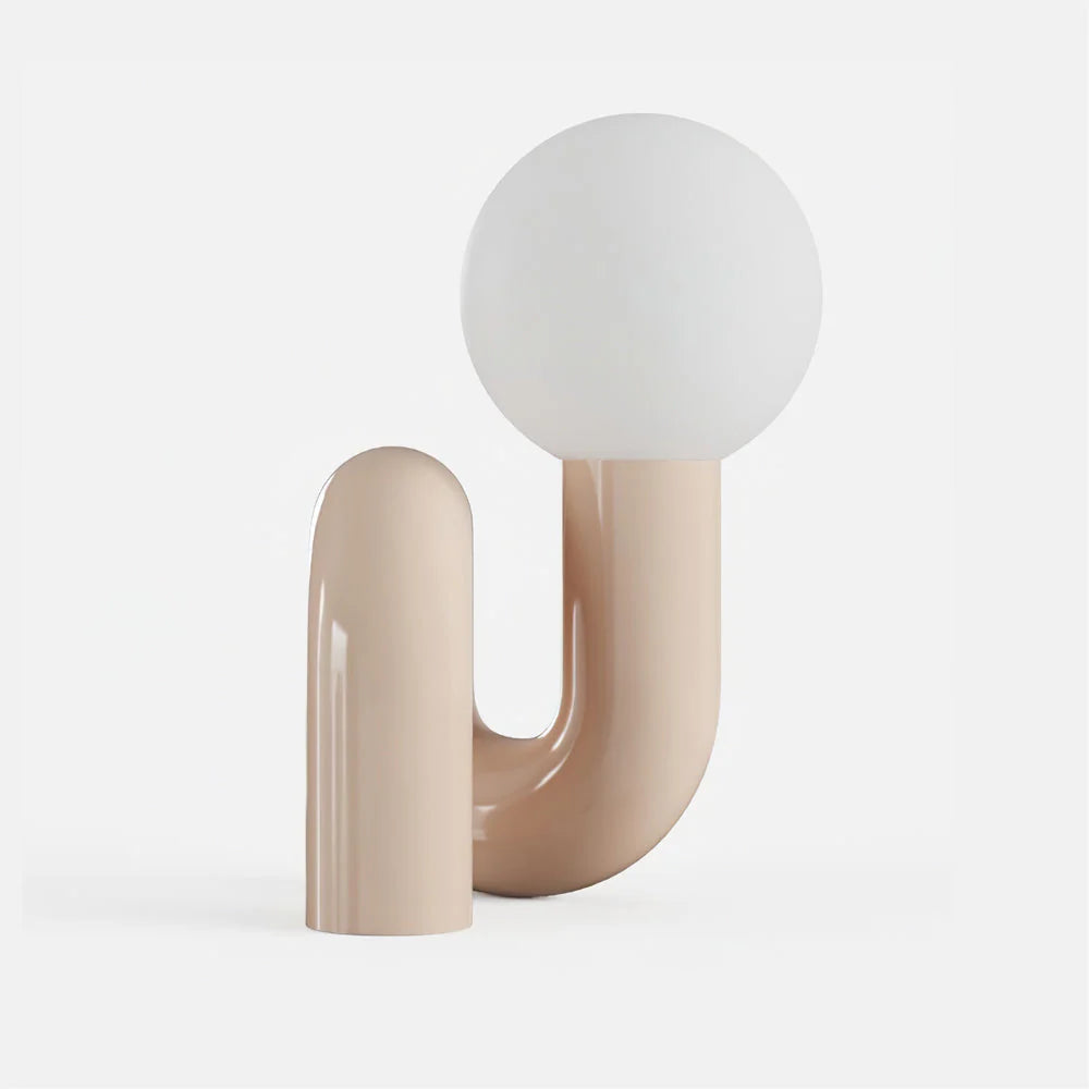 The Curl Lamp Lamp Interior Moderna Pink