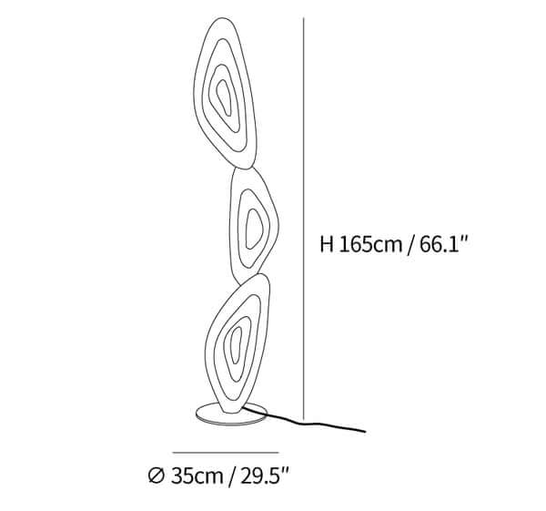 Nevis Floor Lamp Lamp Interior Moderna