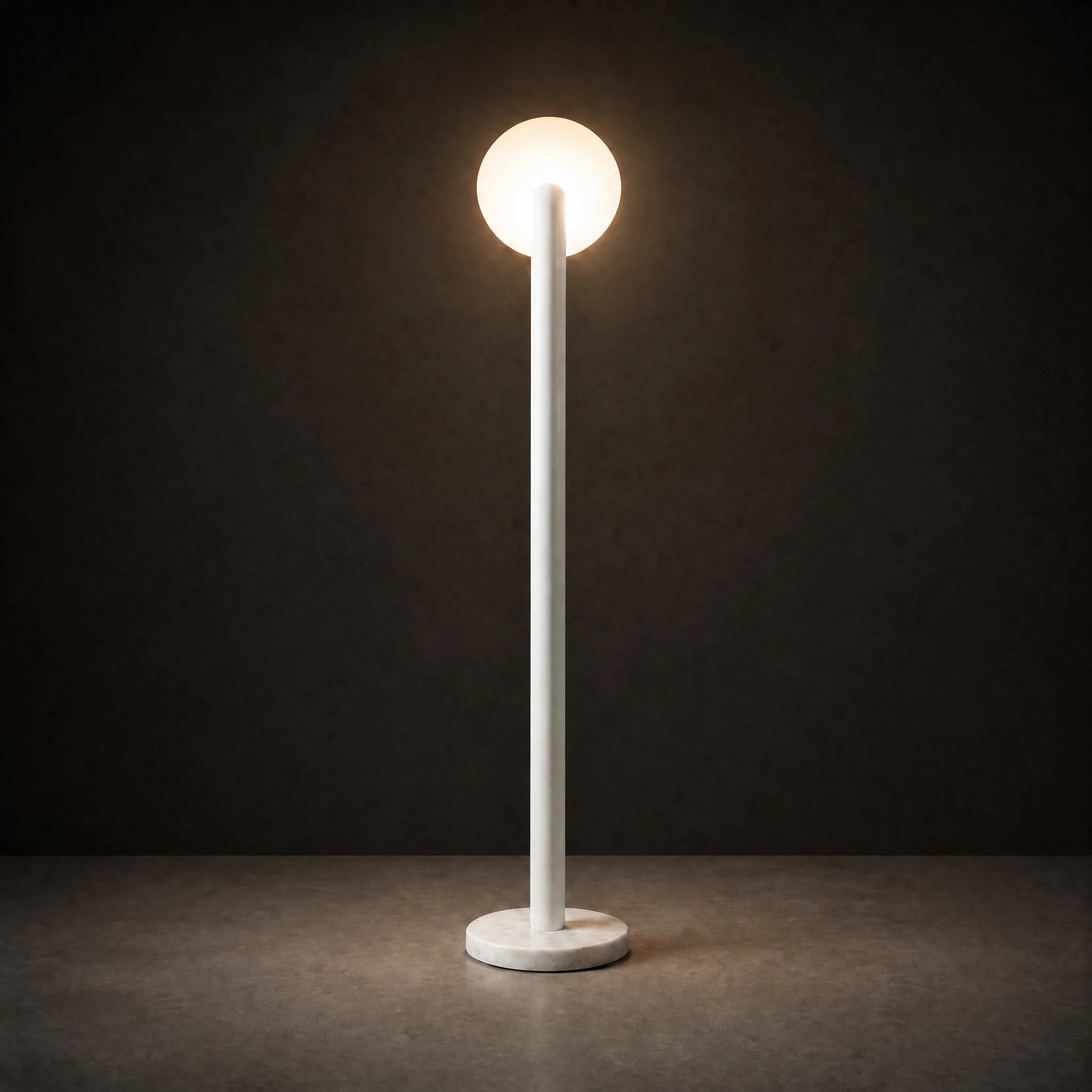 Elaris Pillar Lamp | White