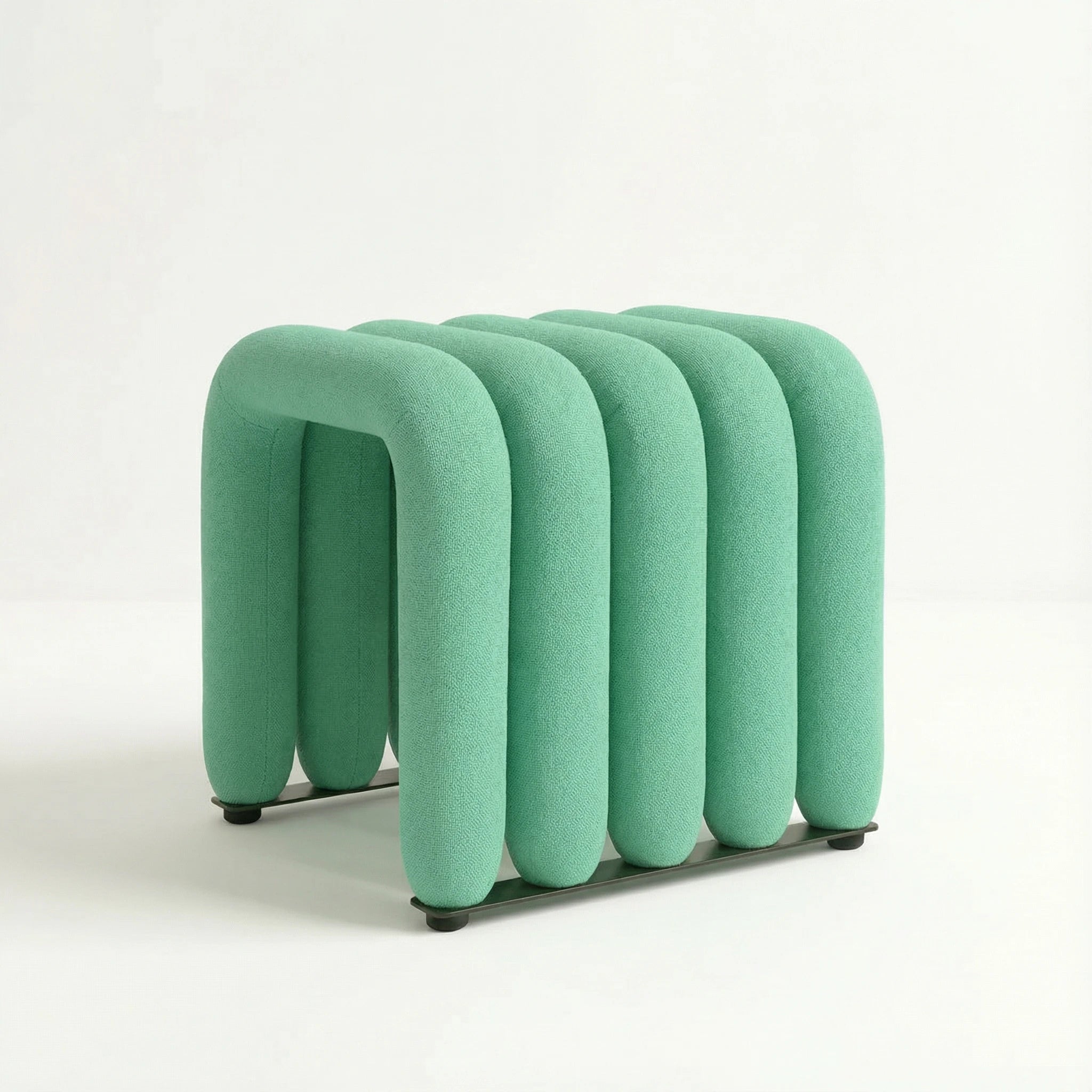 Noodle Pipe Stool Chair Interior Moderna Green