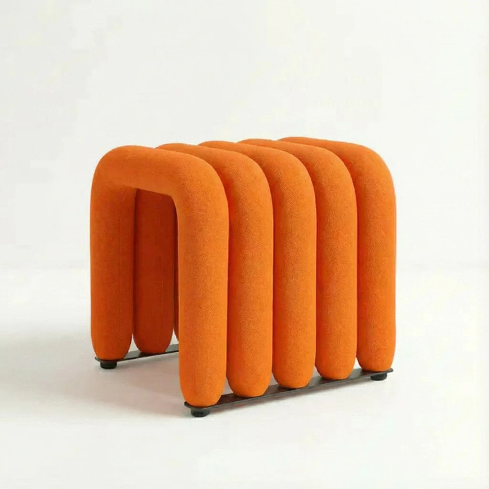 Noodle Pipe Stool Chair Interior Moderna Orange (Pre-Order)