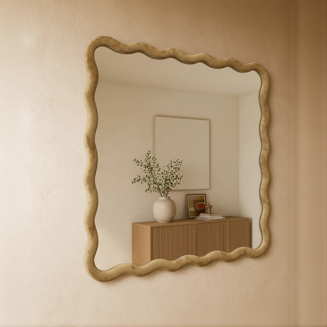Velvet Wave Mirror