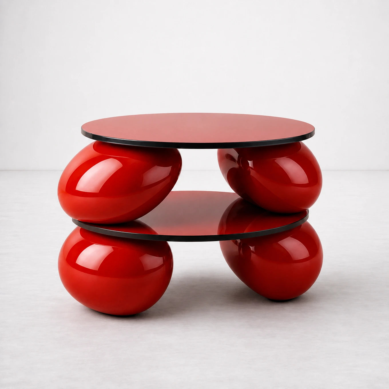 Bolla Rossa Side Table Table Interior Moderna