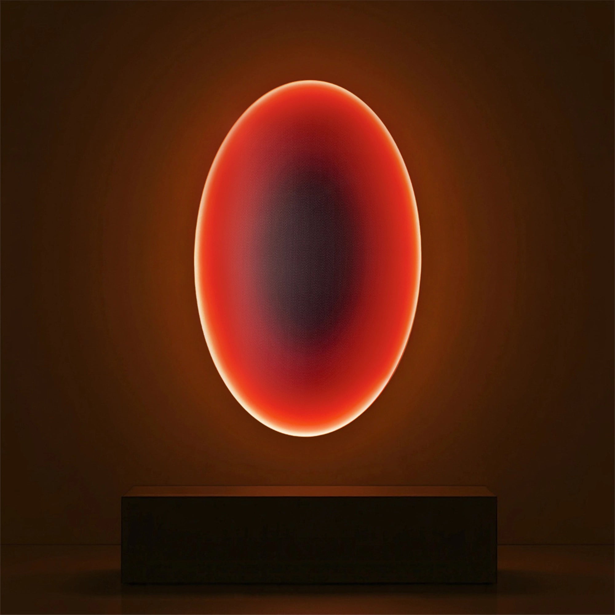 Threshold of Maybe Wall Art Interior Moderna Orange Regular