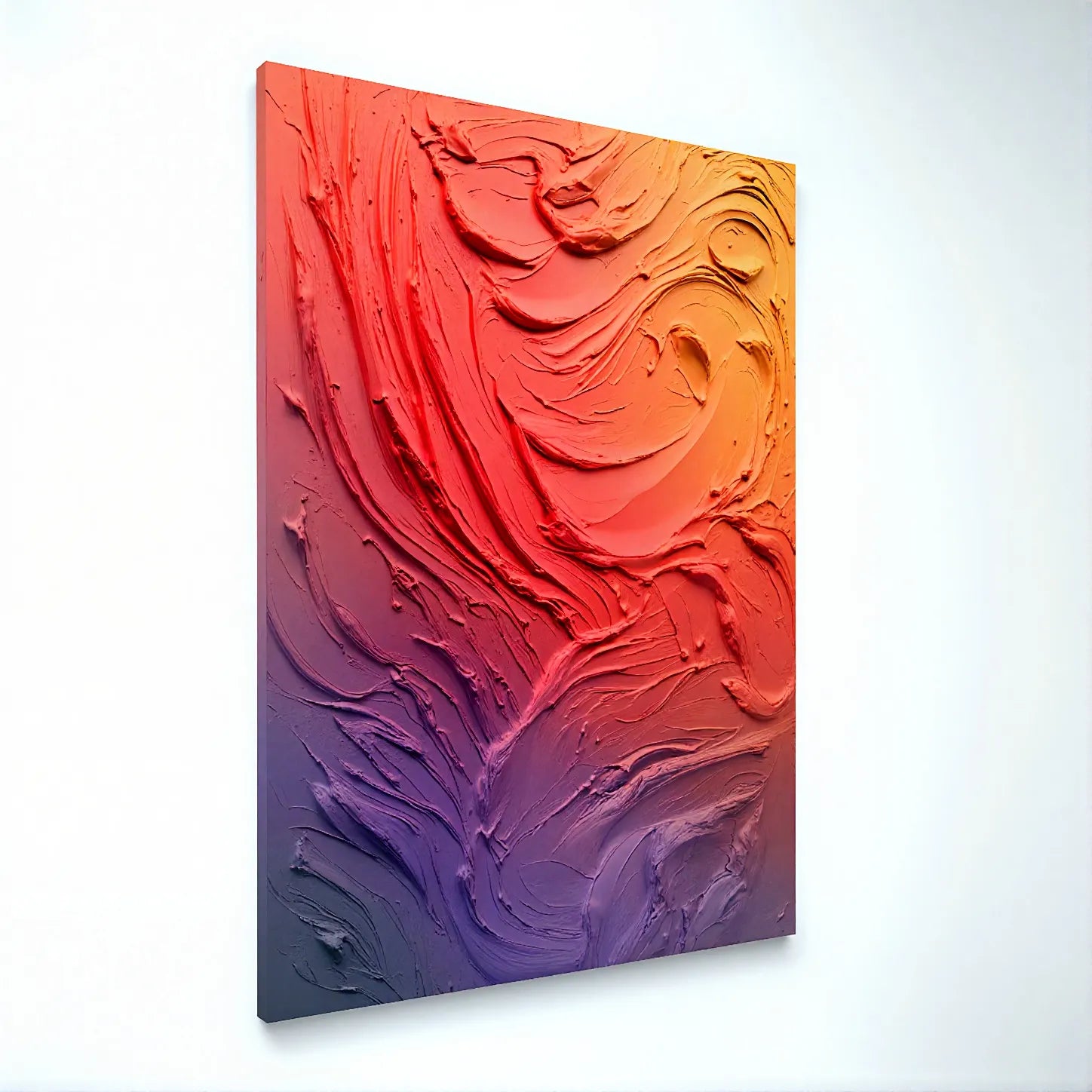 Pigment Fields | Ember Mass Wall Art Jianzhi