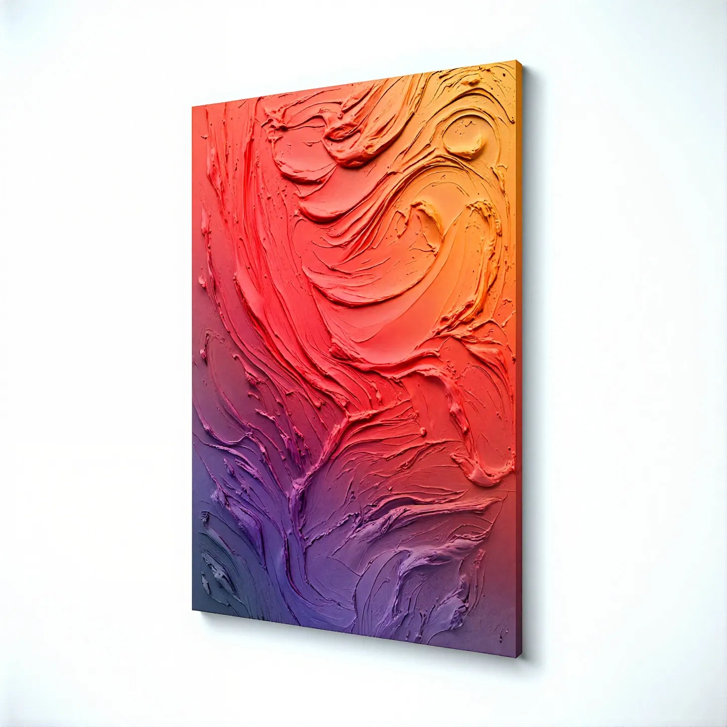 Pigment Fields | Ember Mass Wall Art Jianzhi