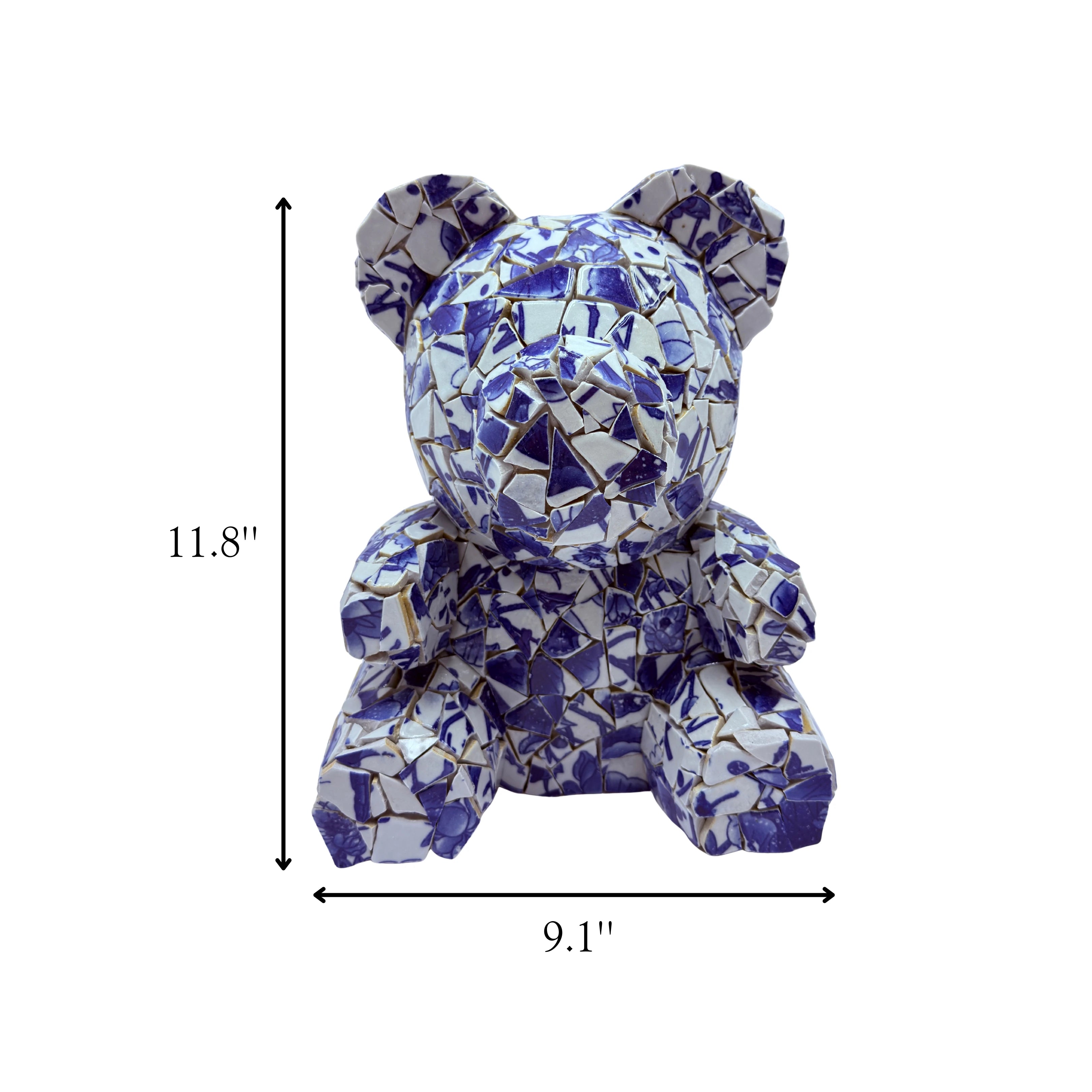 Hanging Porcelain Gummy Bear Art Interior Moderna