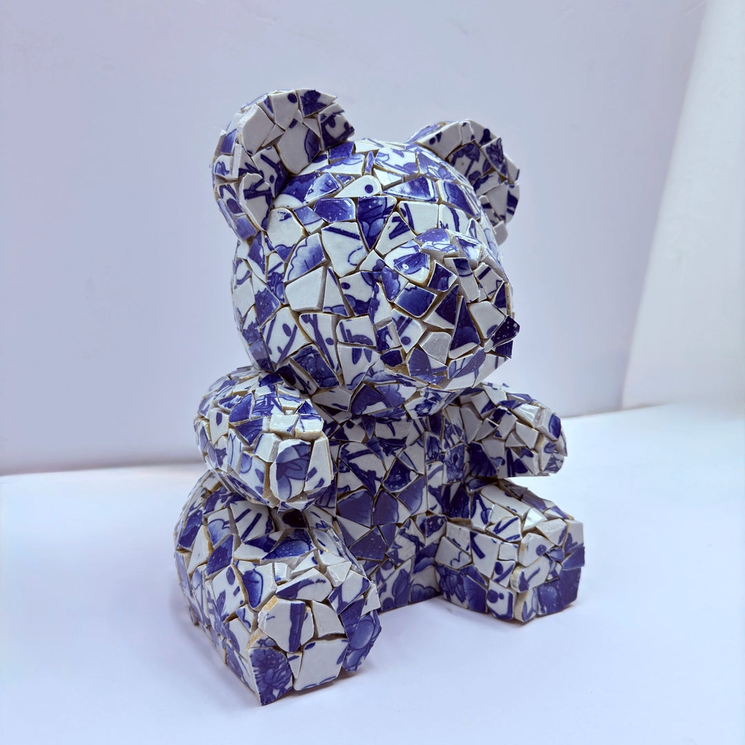 Hanging Porcelain Gummy Bear Art Interior Moderna