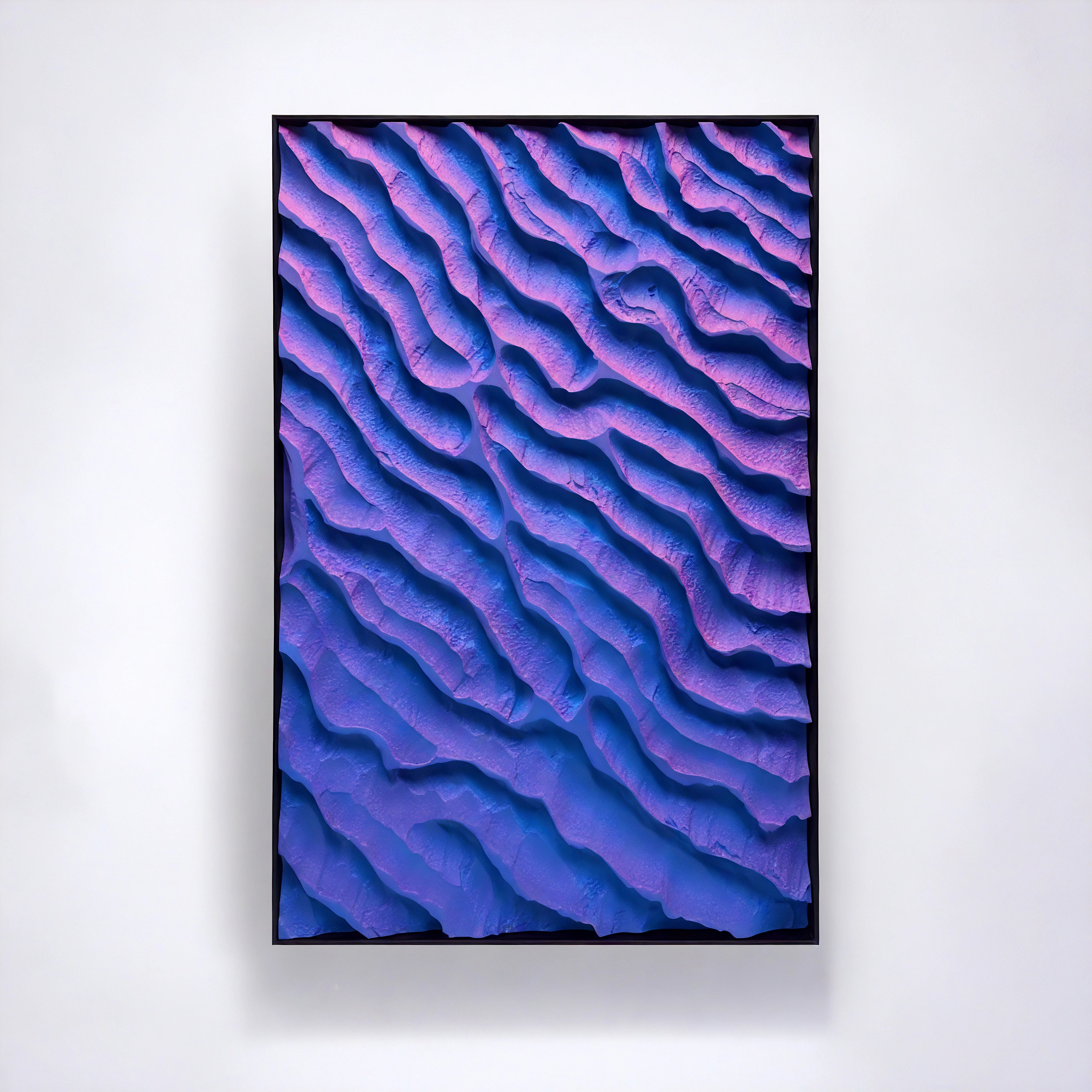 Pressure Index | Ultraviolet Strata Wall Art Jianzhi Default Title