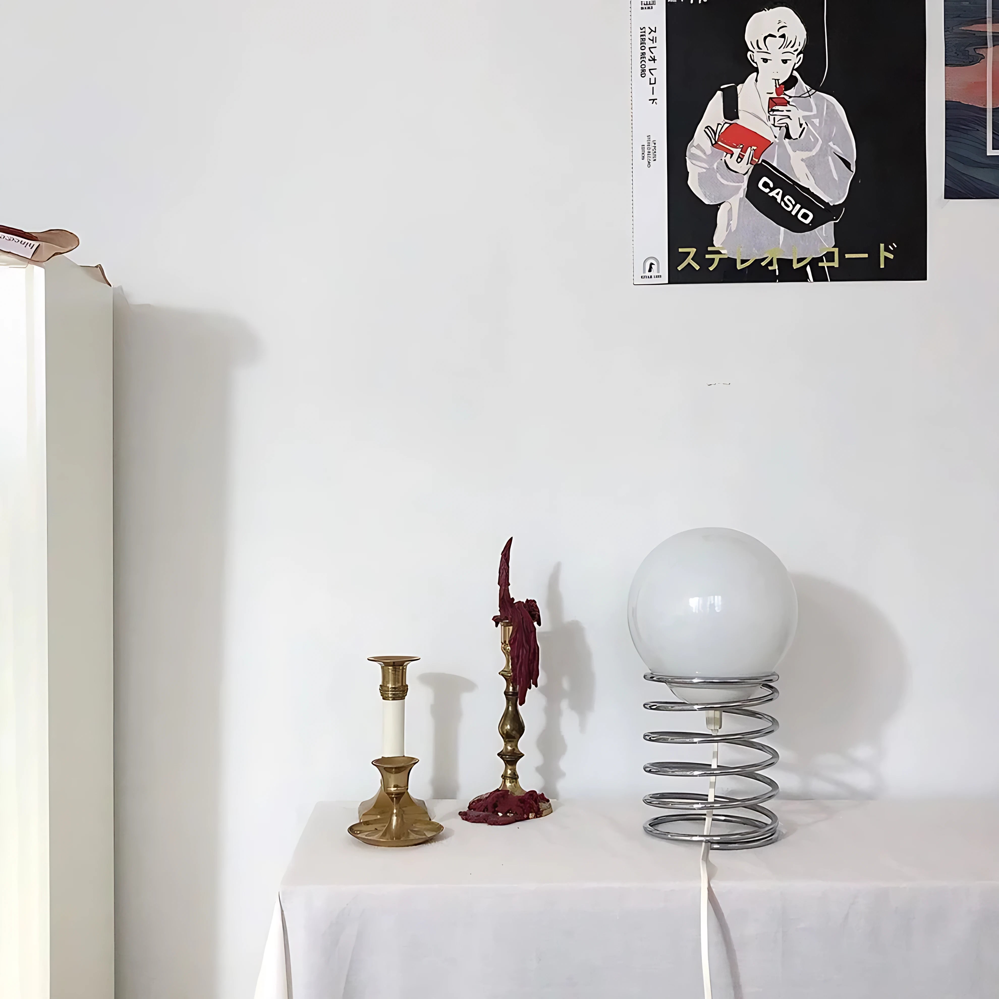 Spiral Spring Table Lamp Lamp Interior Moderna