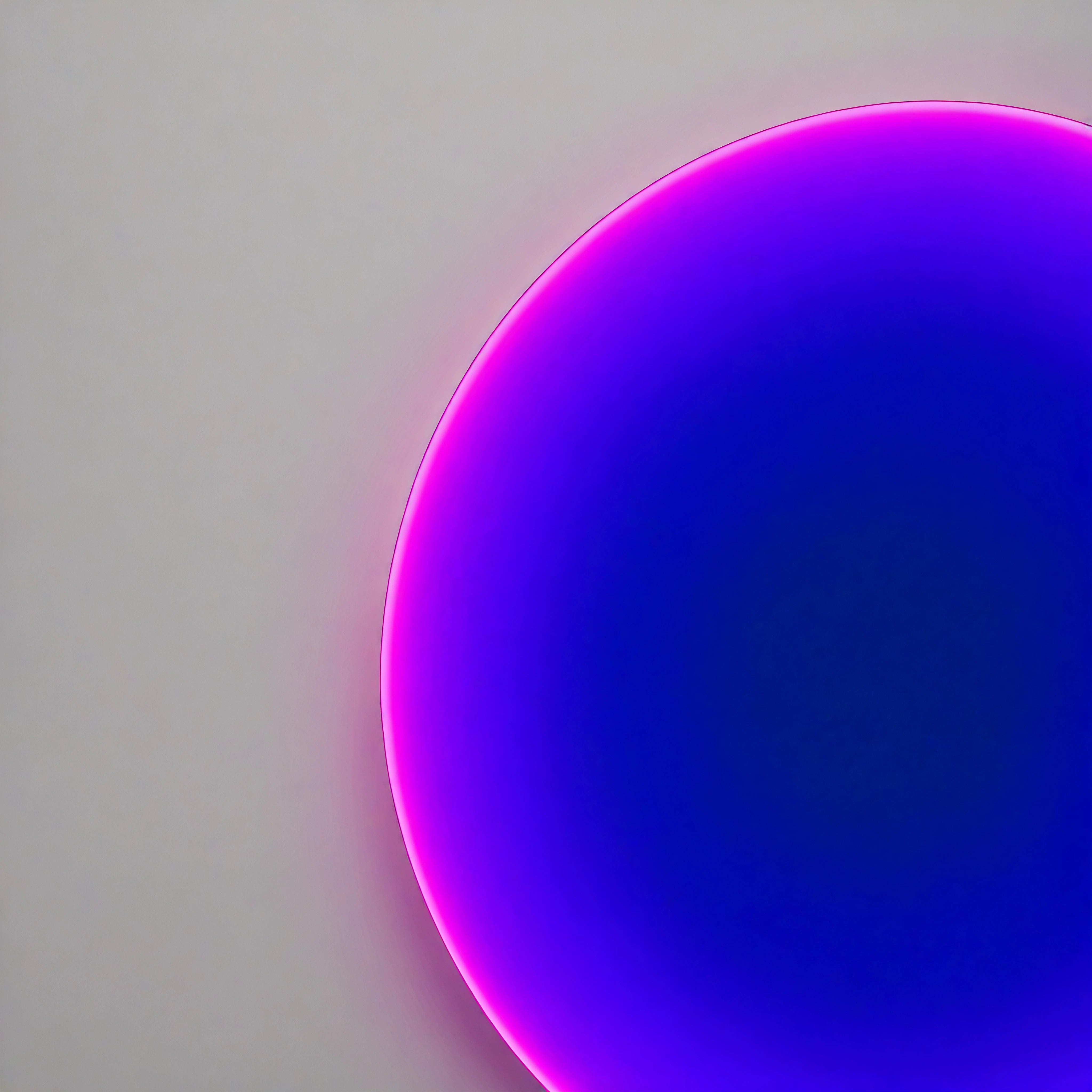 Silent Burn | Dusk Magenta Wall Art Interior Moderna