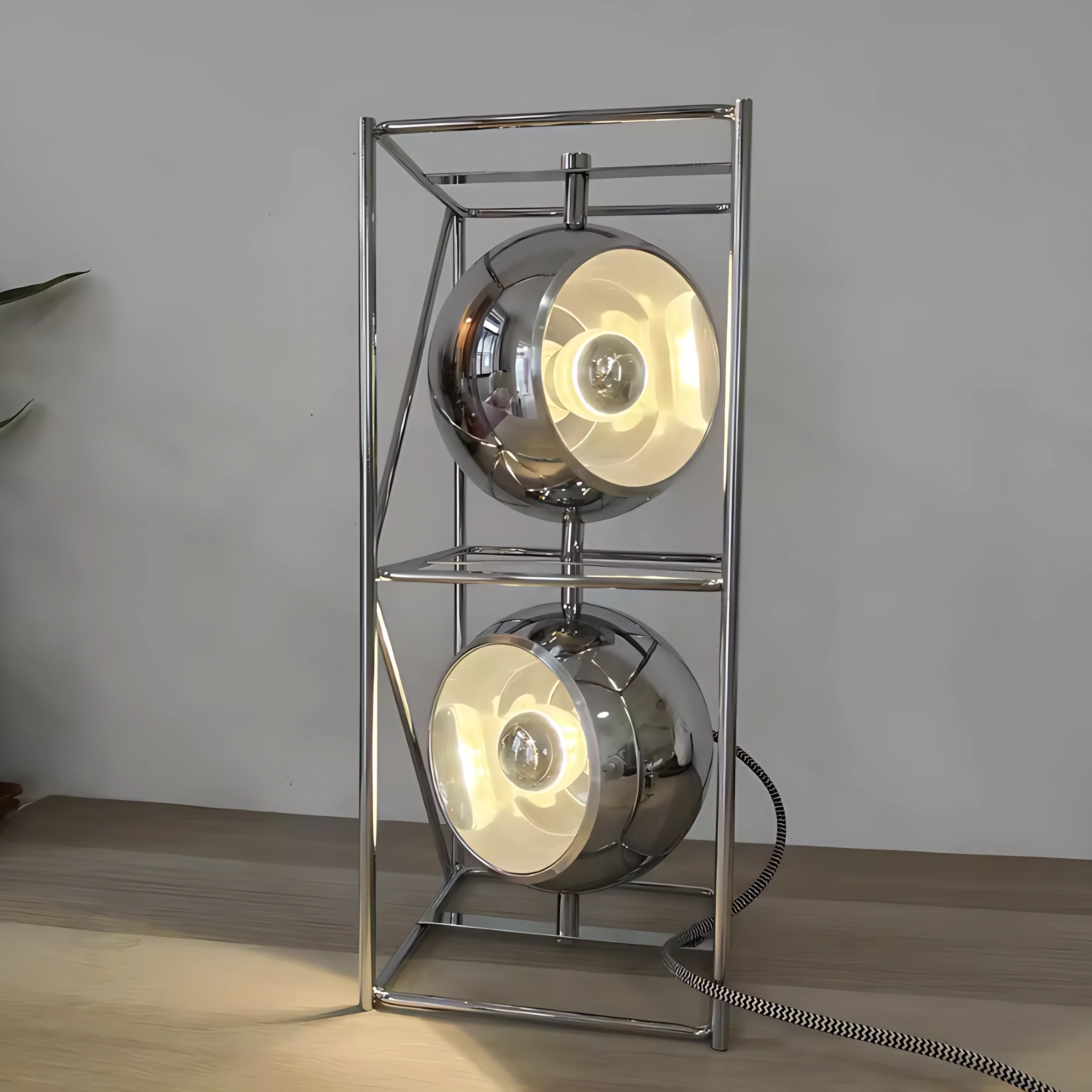 Chrome Spheres Table Lamp Lamp Interior Moderna