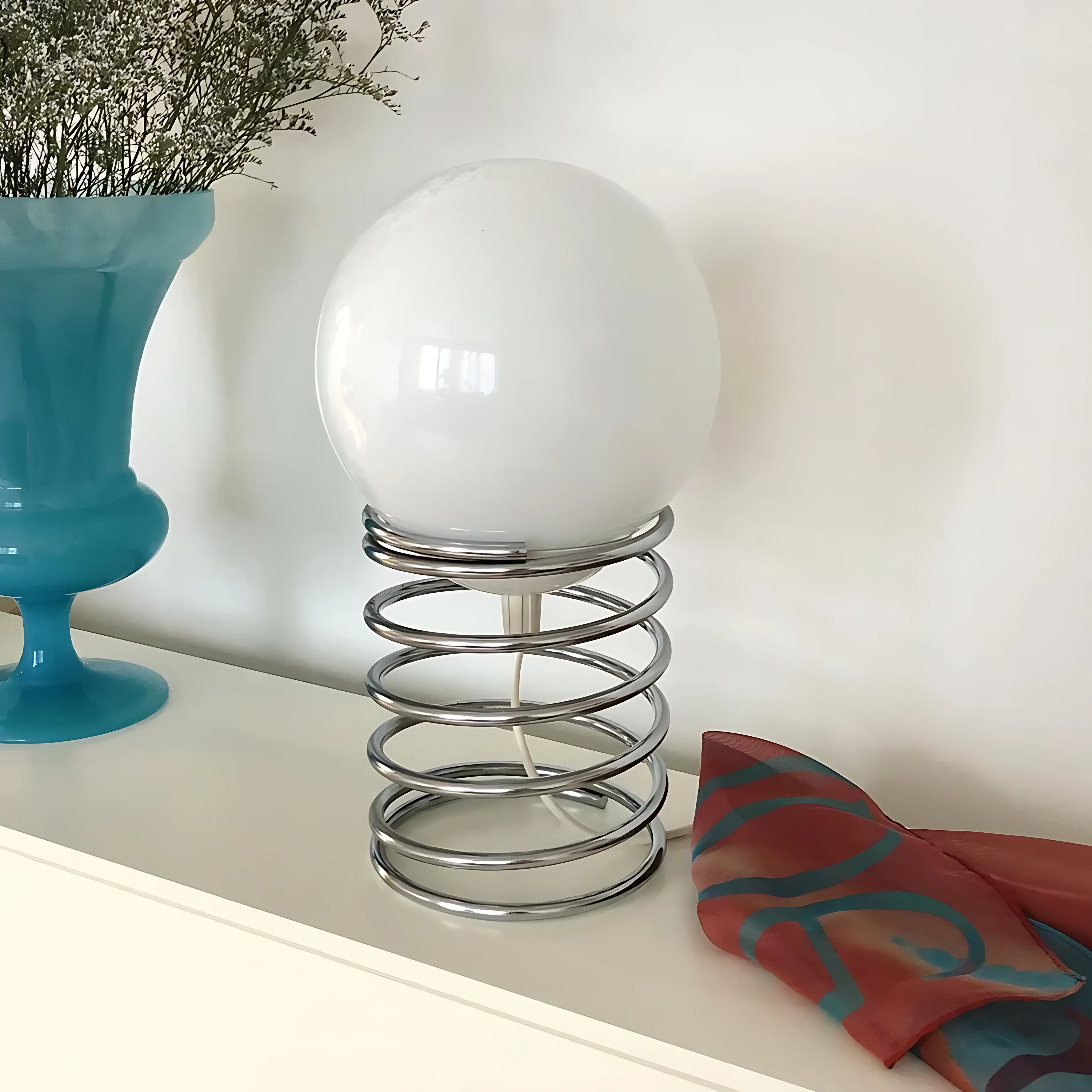 Spiral Spring Table Lamp Lamp Interior Moderna