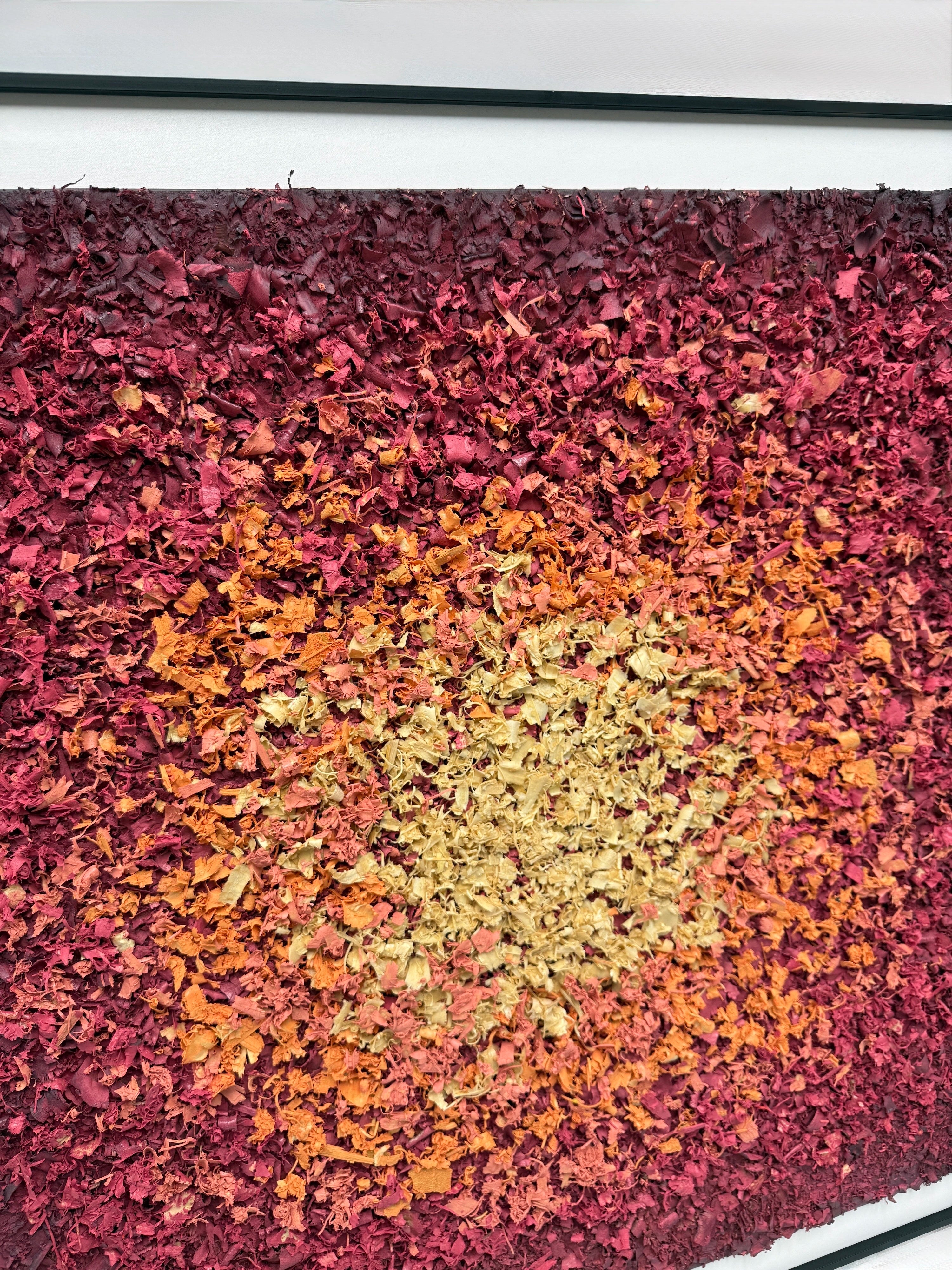 Shavings | Red Silt Wall Art Jianzhi