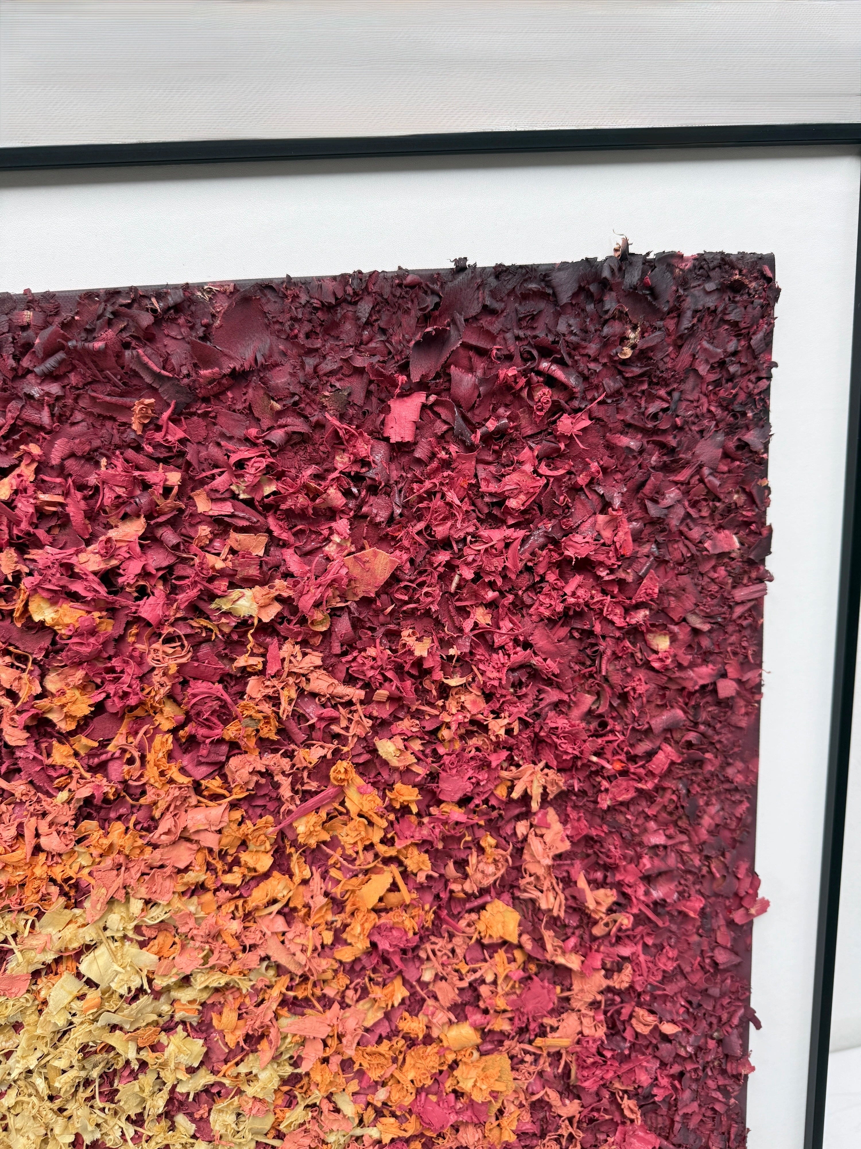 Shavings | Red Silt Wall Art Jianzhi