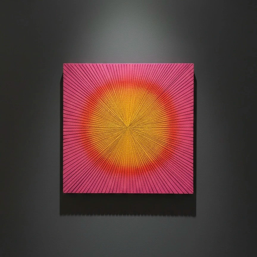 Solar Bloom Wall Art Jianzhi