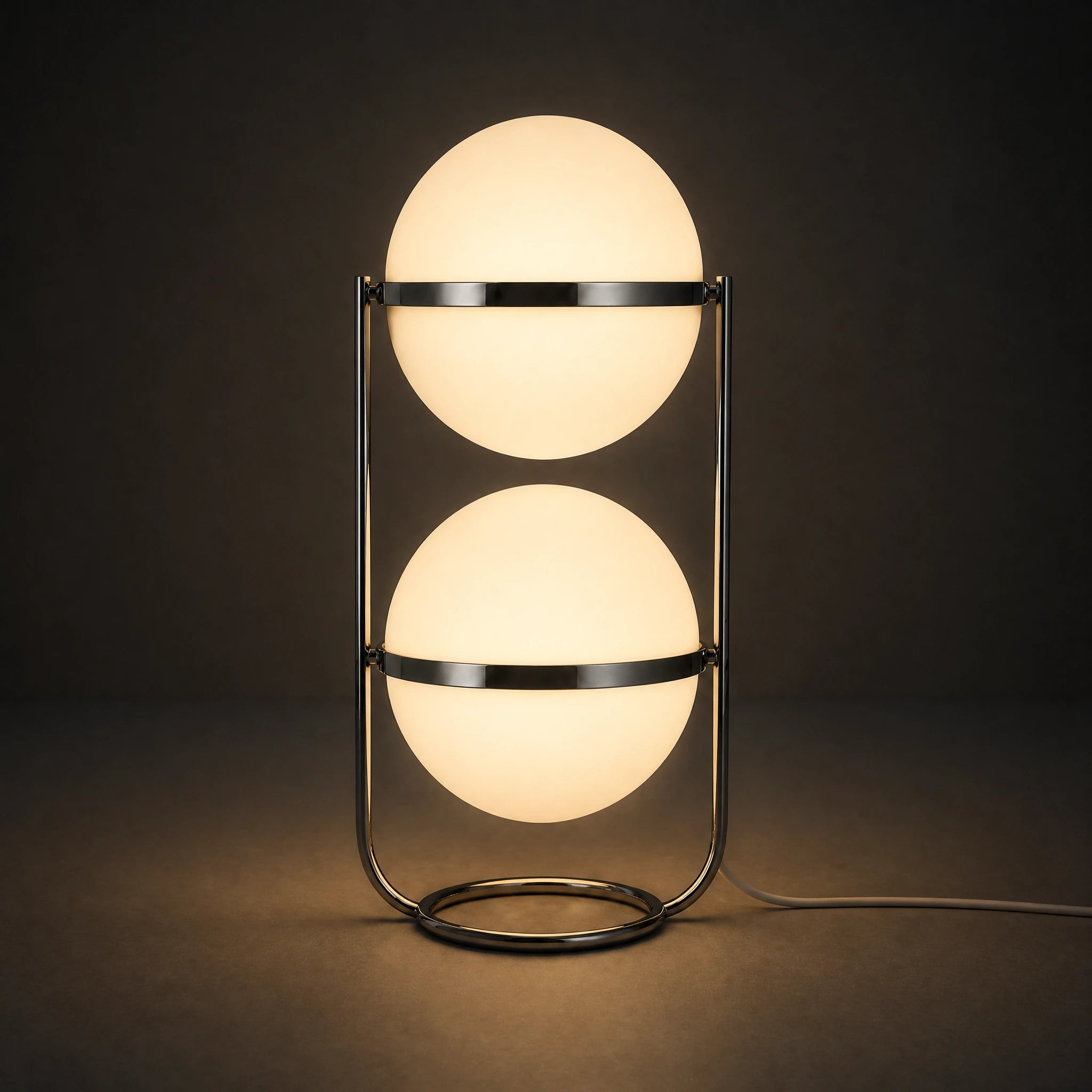 Solus Double Sphere Table Lamp Lamp Interior Moderna