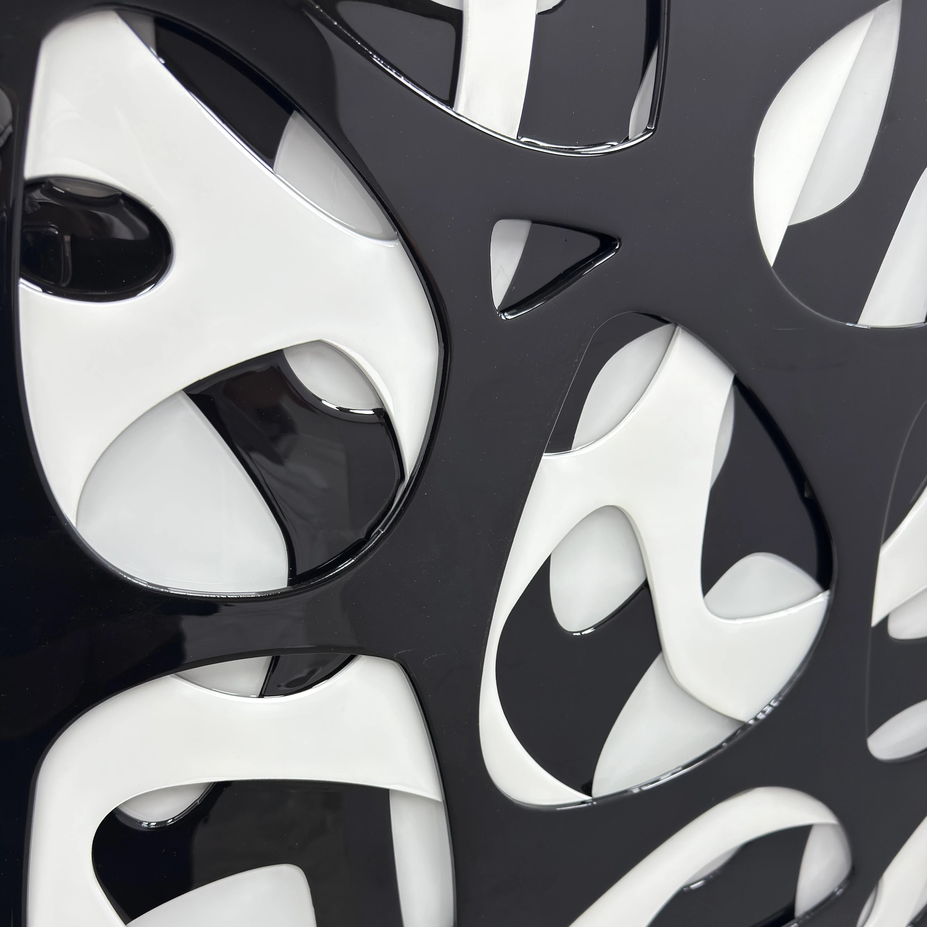 Spectral Flux: Binary Wall Art Interior Moderna