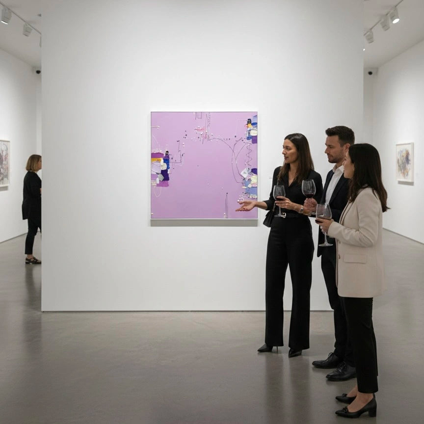 Suspended Signals Wall Art Jianzhi