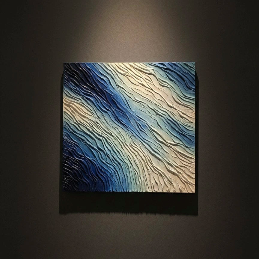 Tidal Veil Wall Art Jianzhi