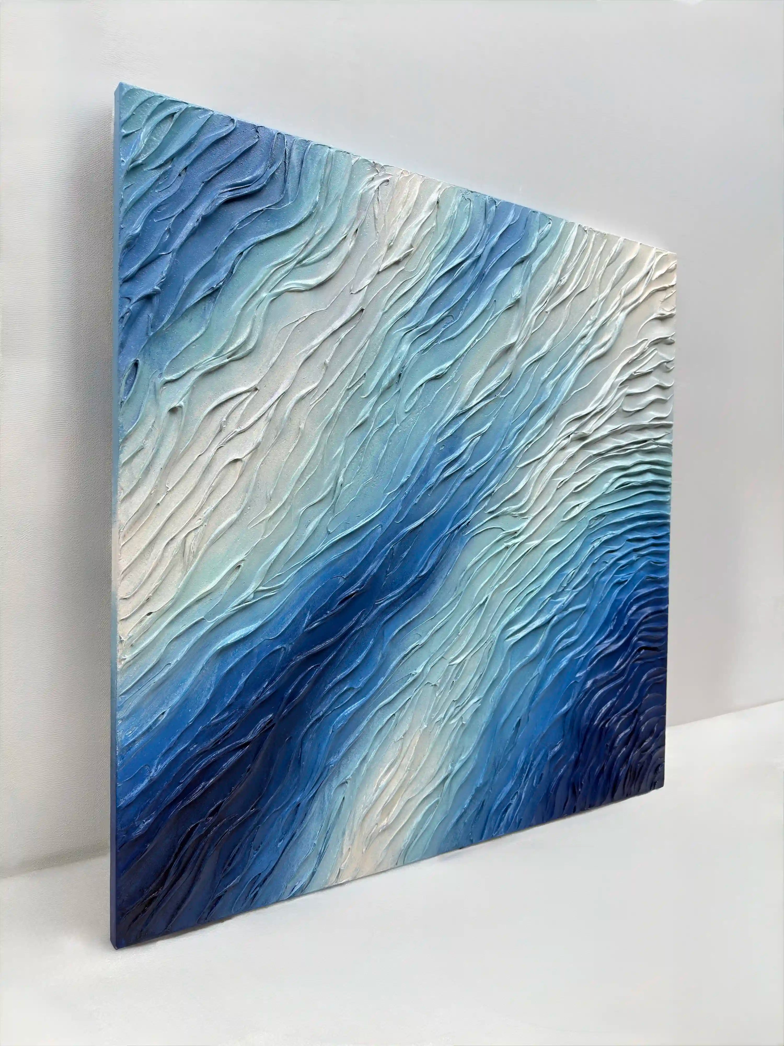 Tidal Veil Wall Art Jianzhi