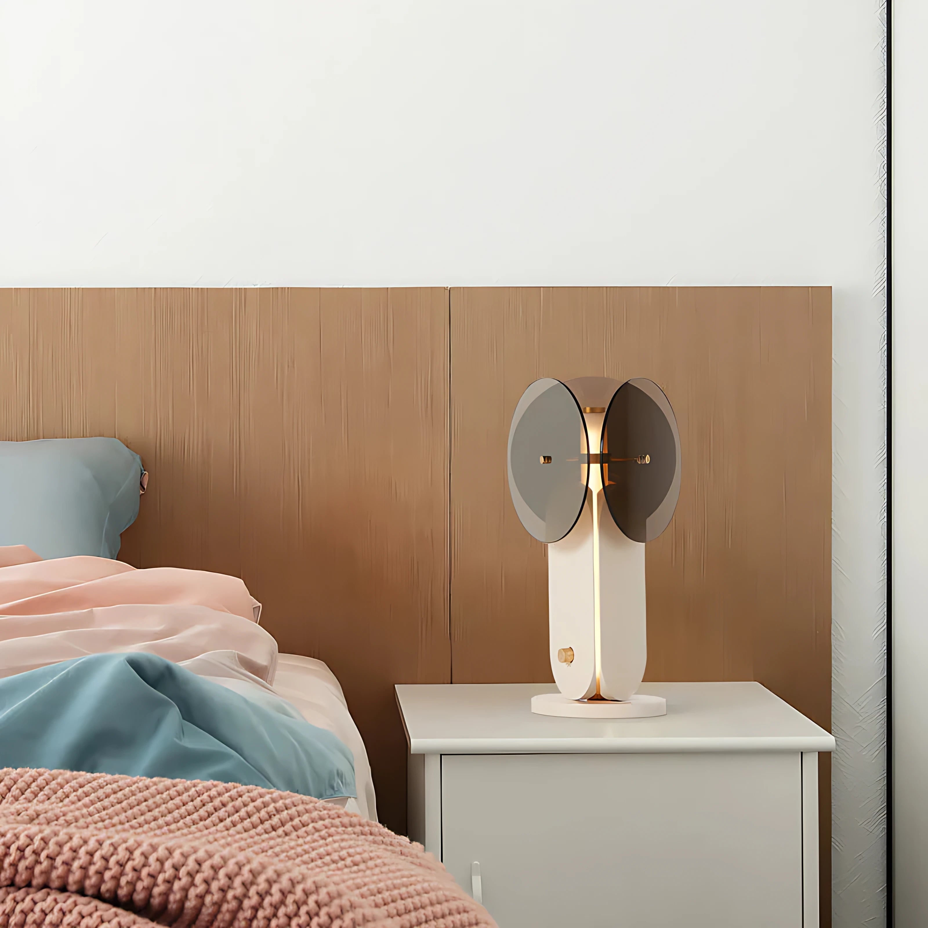 Trilume Smoke Grey Glass Lamp Lamp Interior Moderna