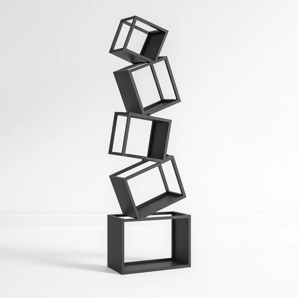 Totem Bookshelves Interior Moderna Black