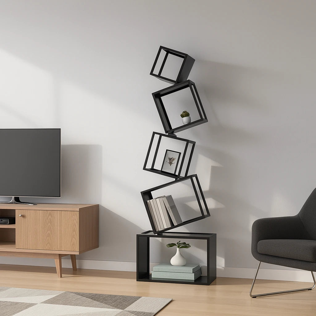 Totem Bookshelves Interior Moderna