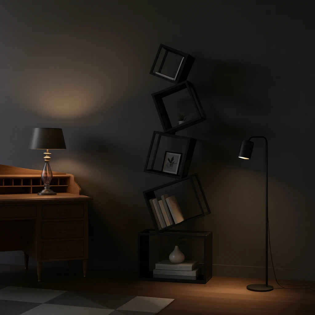 Totem Bookshelves Interior Moderna