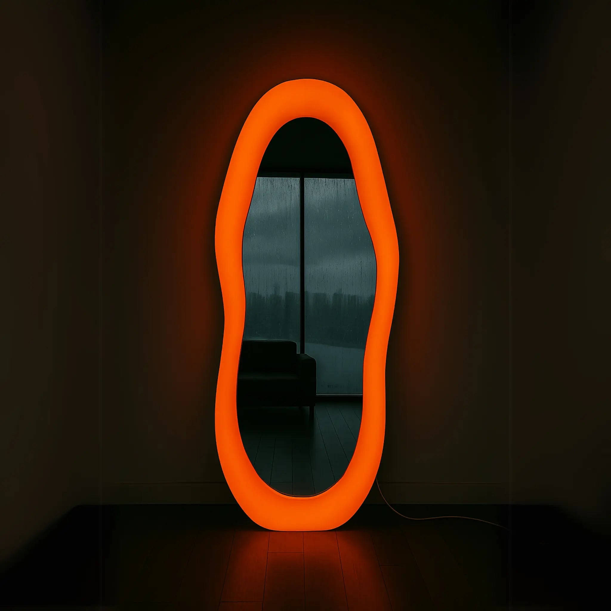 Irregular Ettore Sottsass Mirror Mirror Interior Moderna