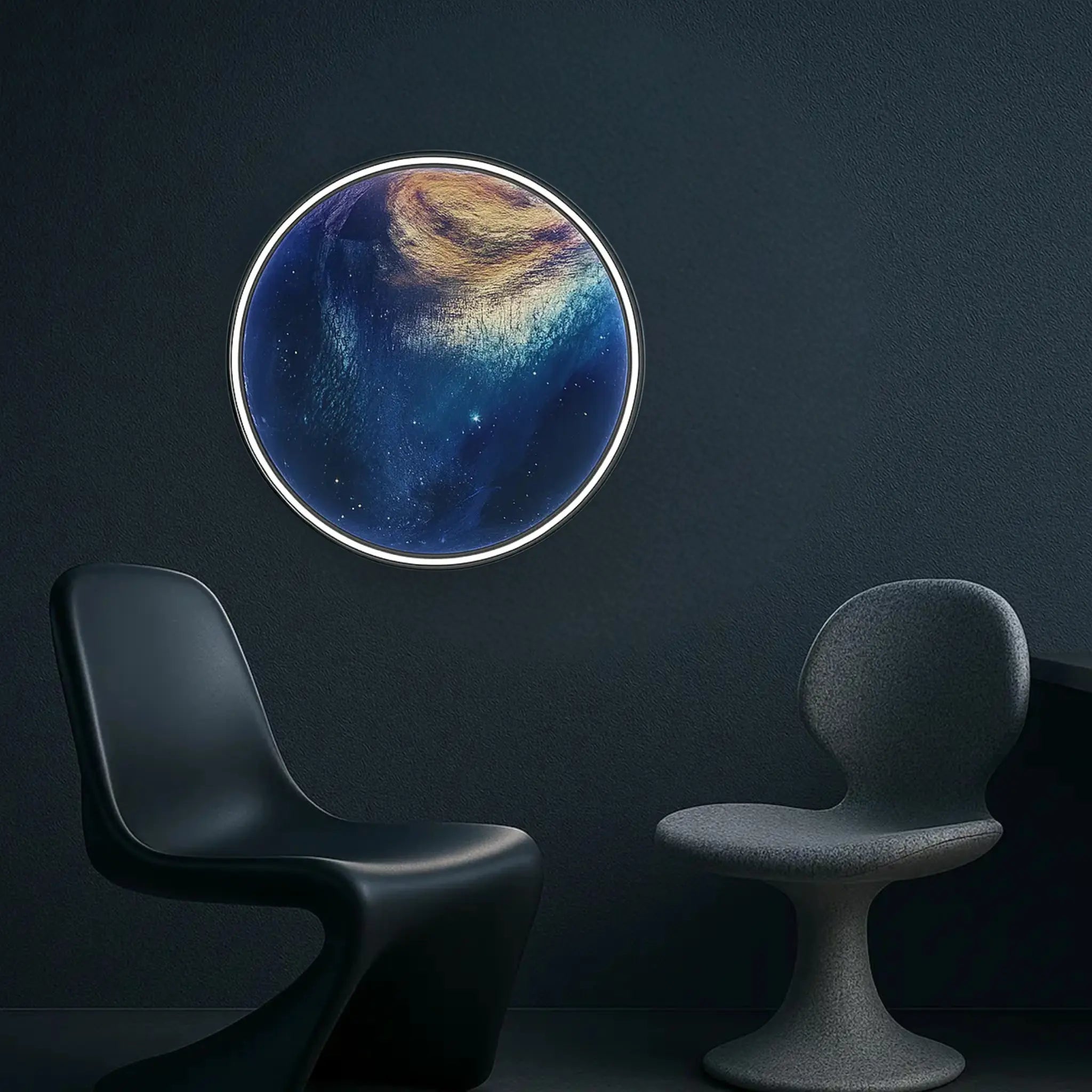 Cosmic Glow Wall Art Interior Moderna