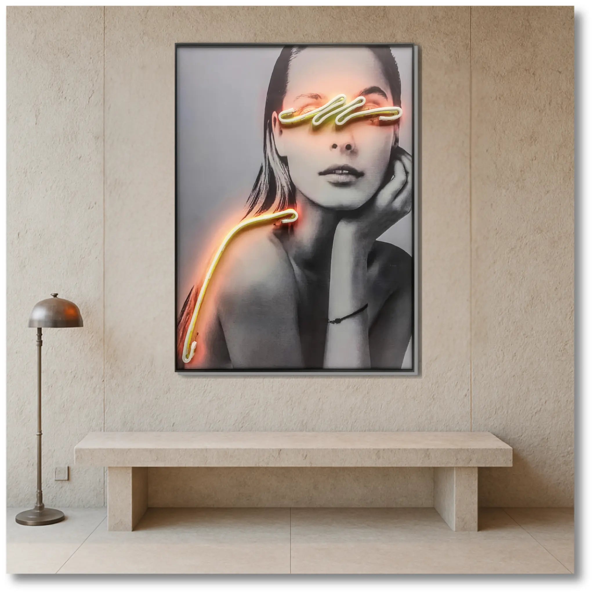 Radiant Grace Wall Art Interior Moderna